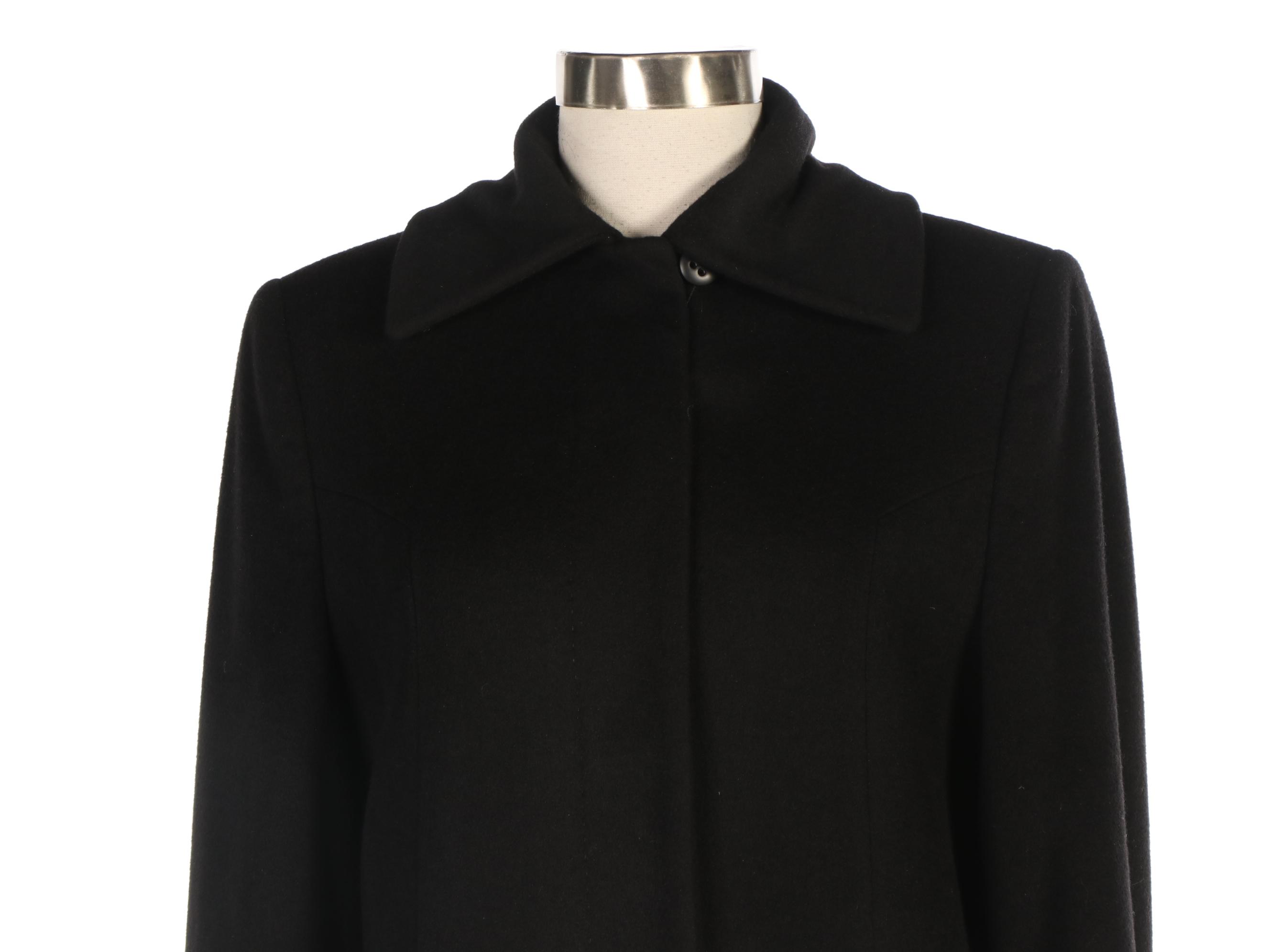 Fleurette Cashmere Full-Length Coat