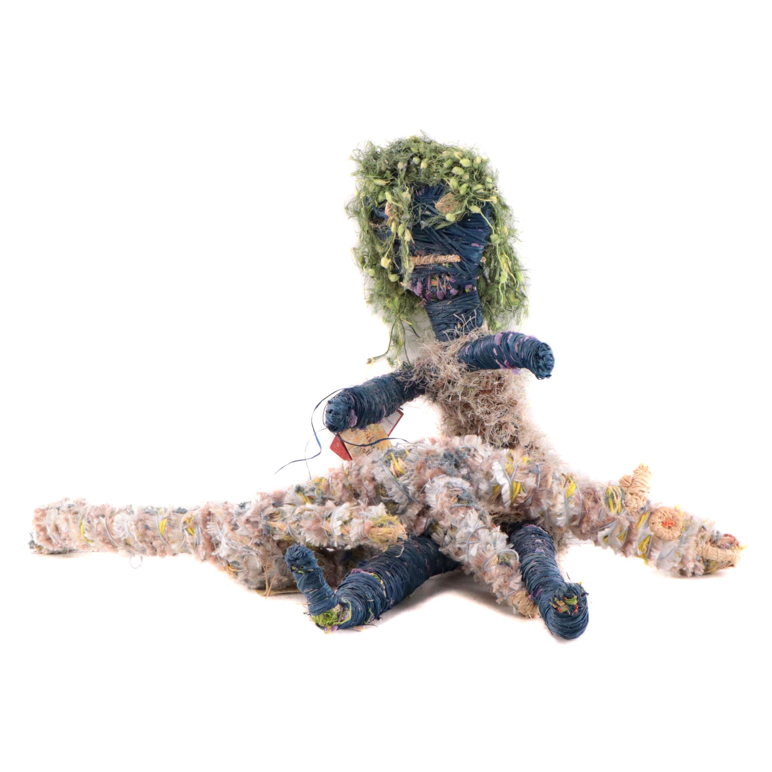 Tjanpi Desert Aboriginal Woven Dolls