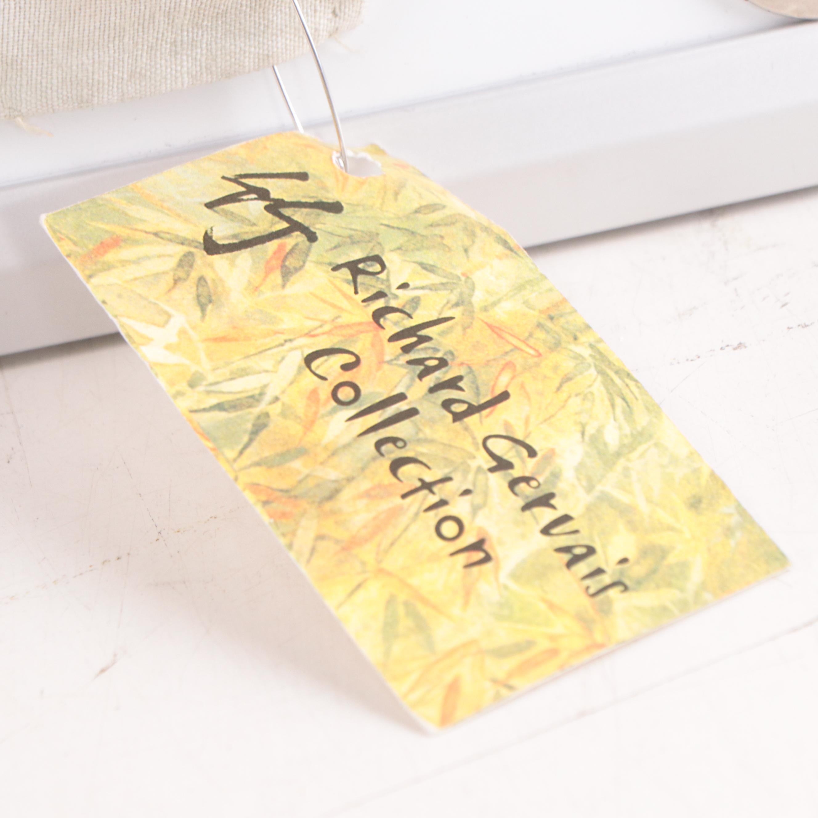 Southeast Asian Hand-Painted Temple Wall Hanging