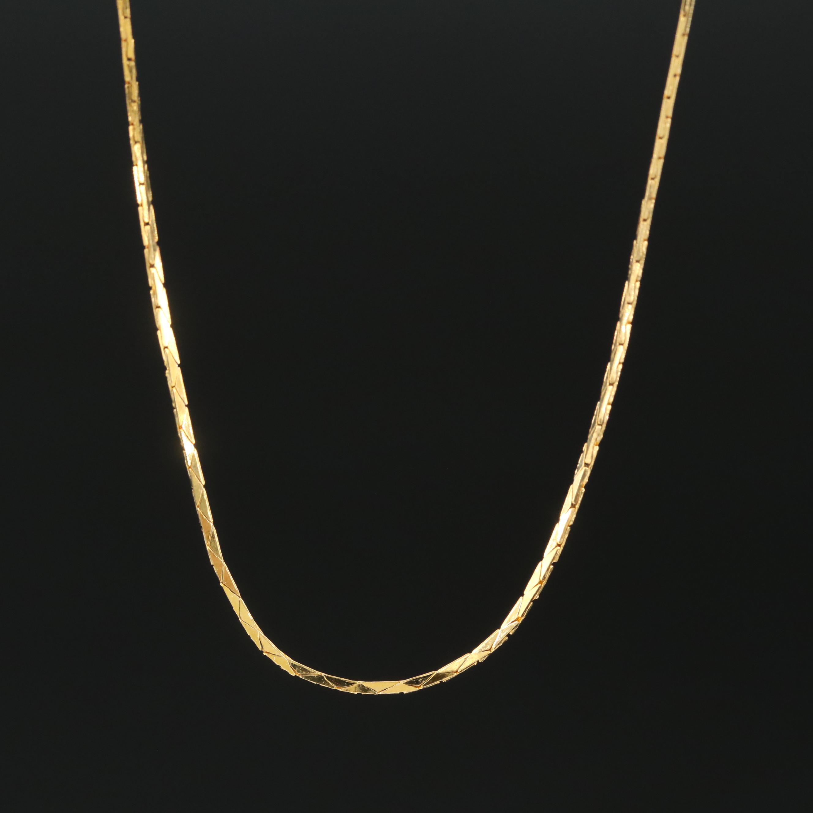 Cobra Chain Necklace