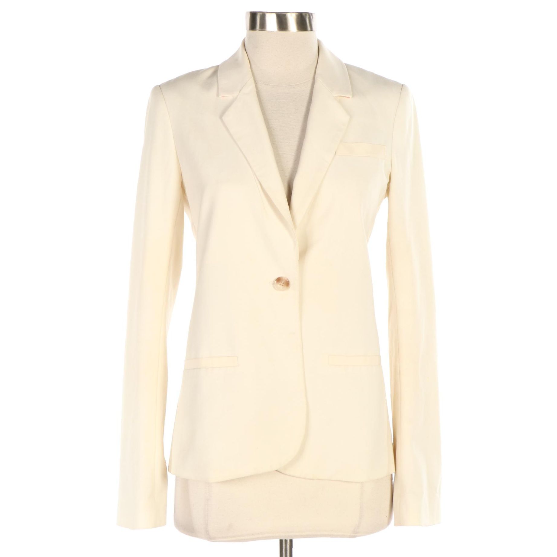 Elizabeth and James Silk Suiting Jacket