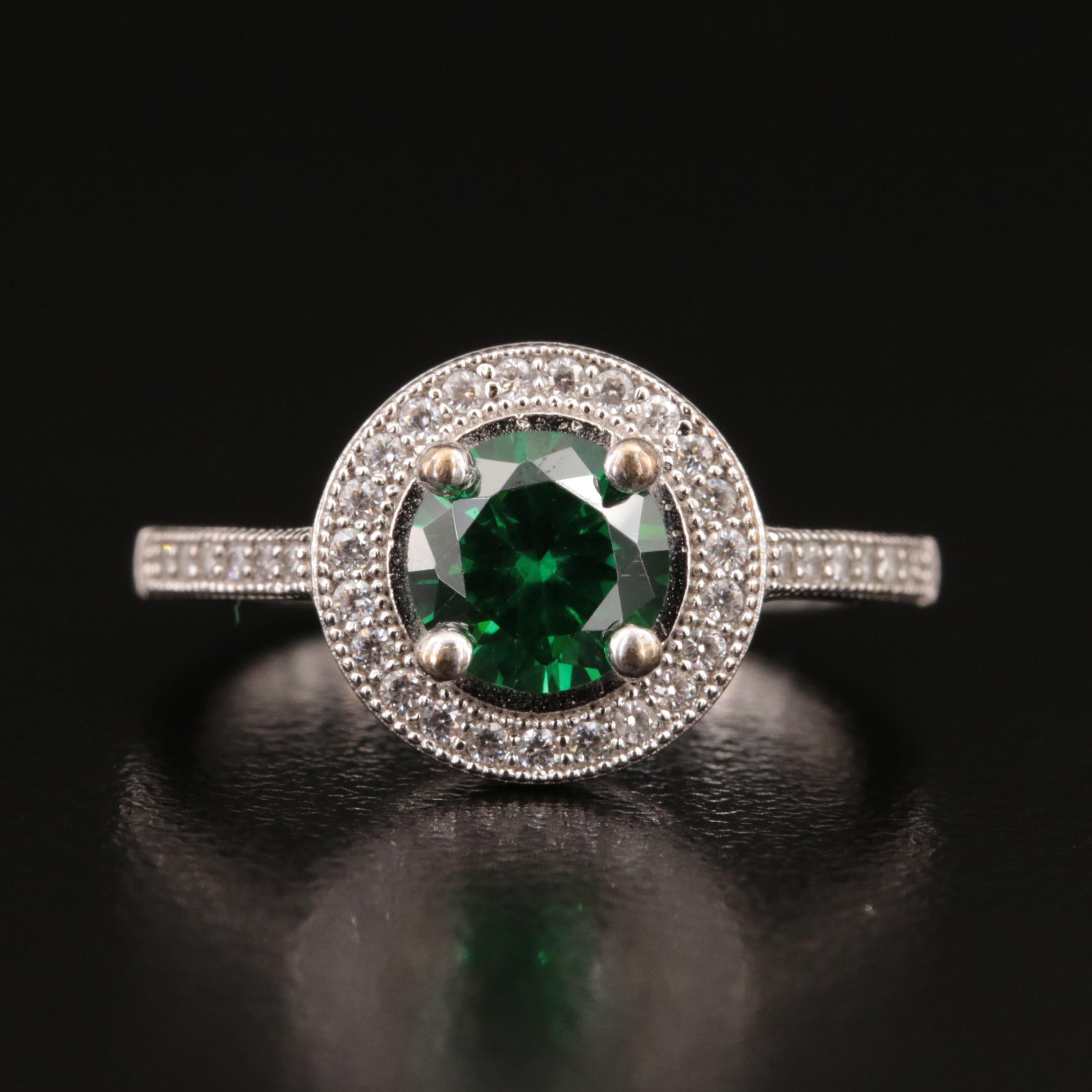 Sterling Cubic Zirconia Ring