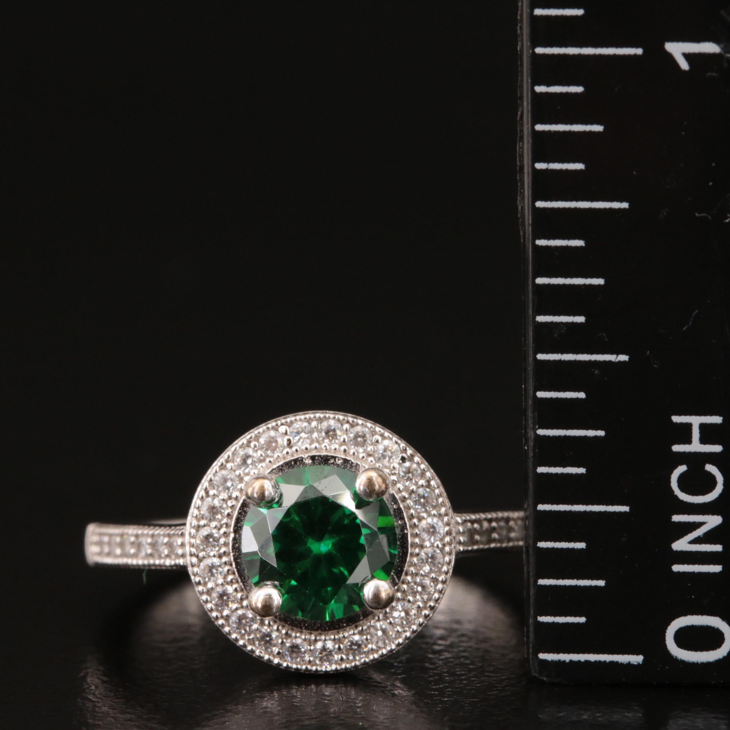 Sterling Cubic Zirconia Ring