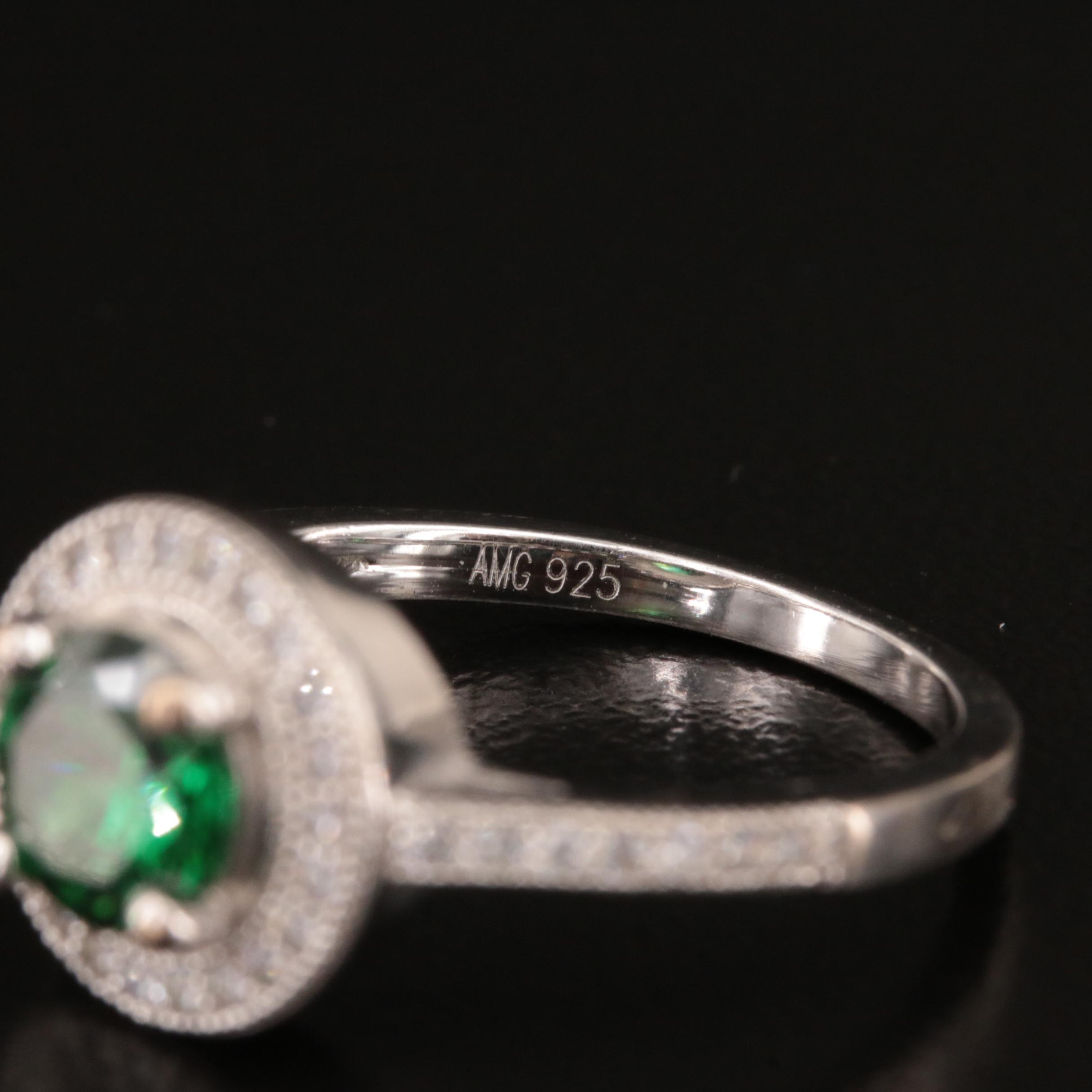 Sterling Cubic Zirconia Ring