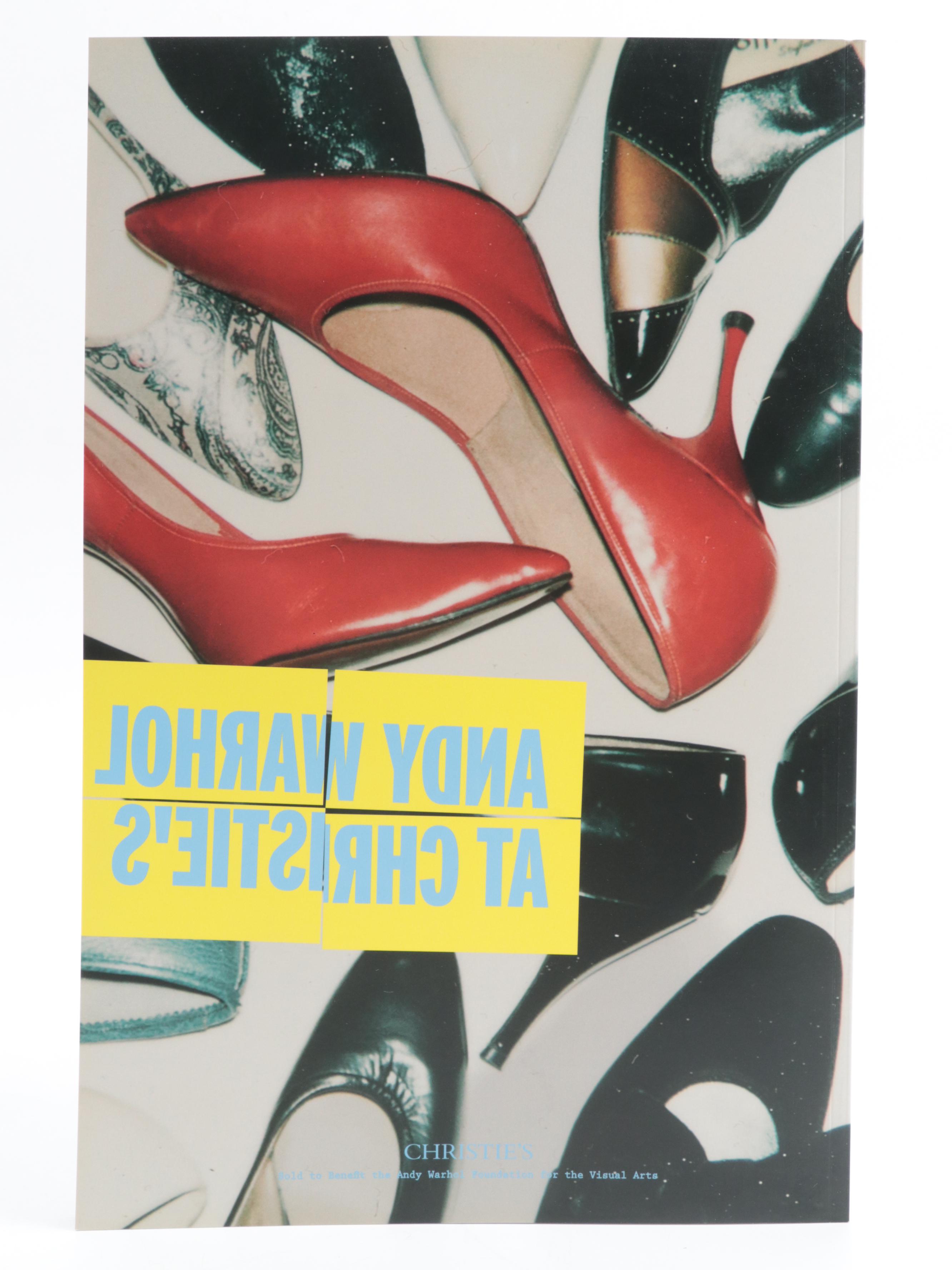 "Andy Warhol at Christie's" Three-Volume Catalog Set by Hilton Als, 2012