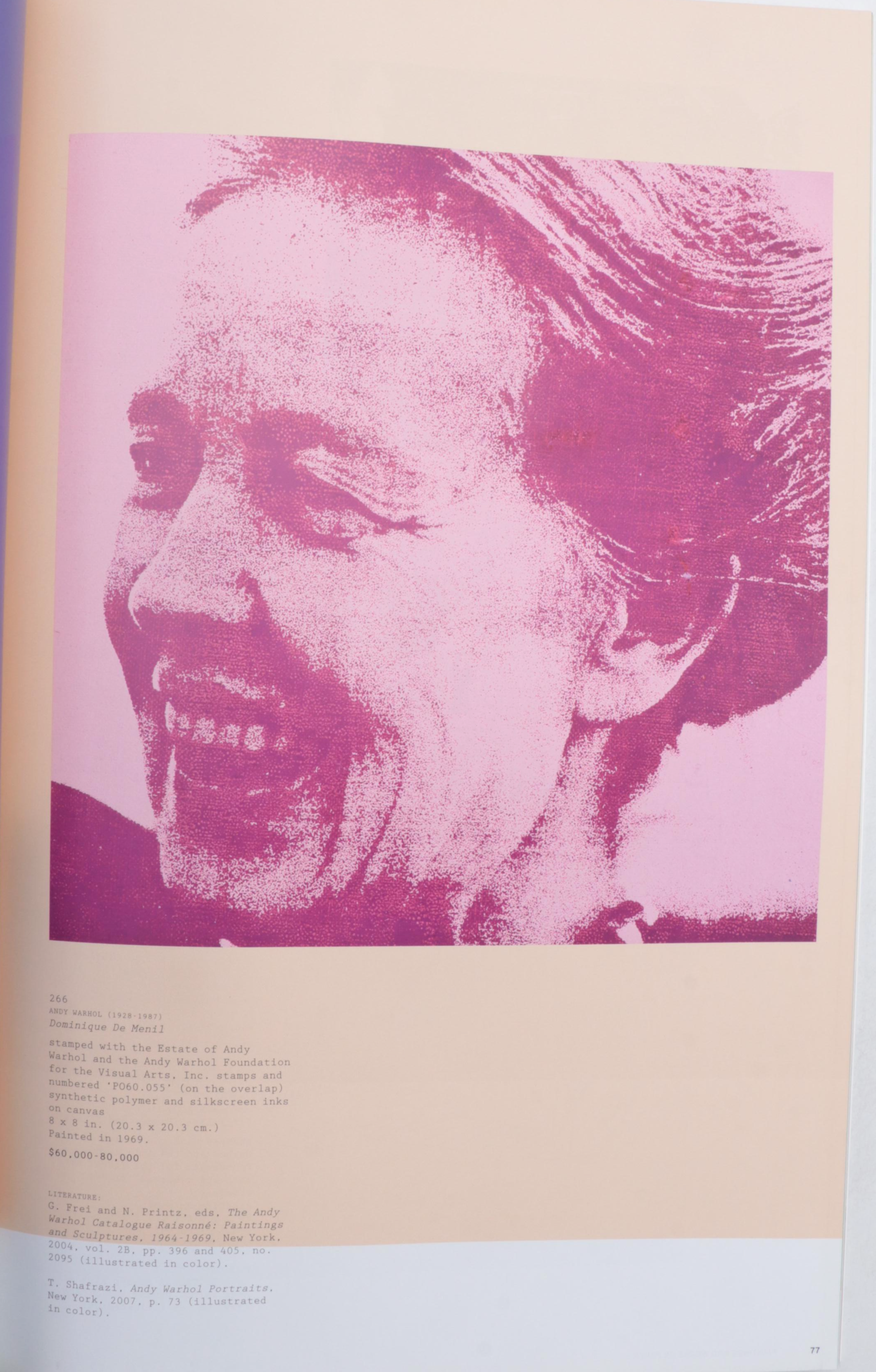 "Andy Warhol at Christie's" Three-Volume Catalog Set by Hilton Als, 2012