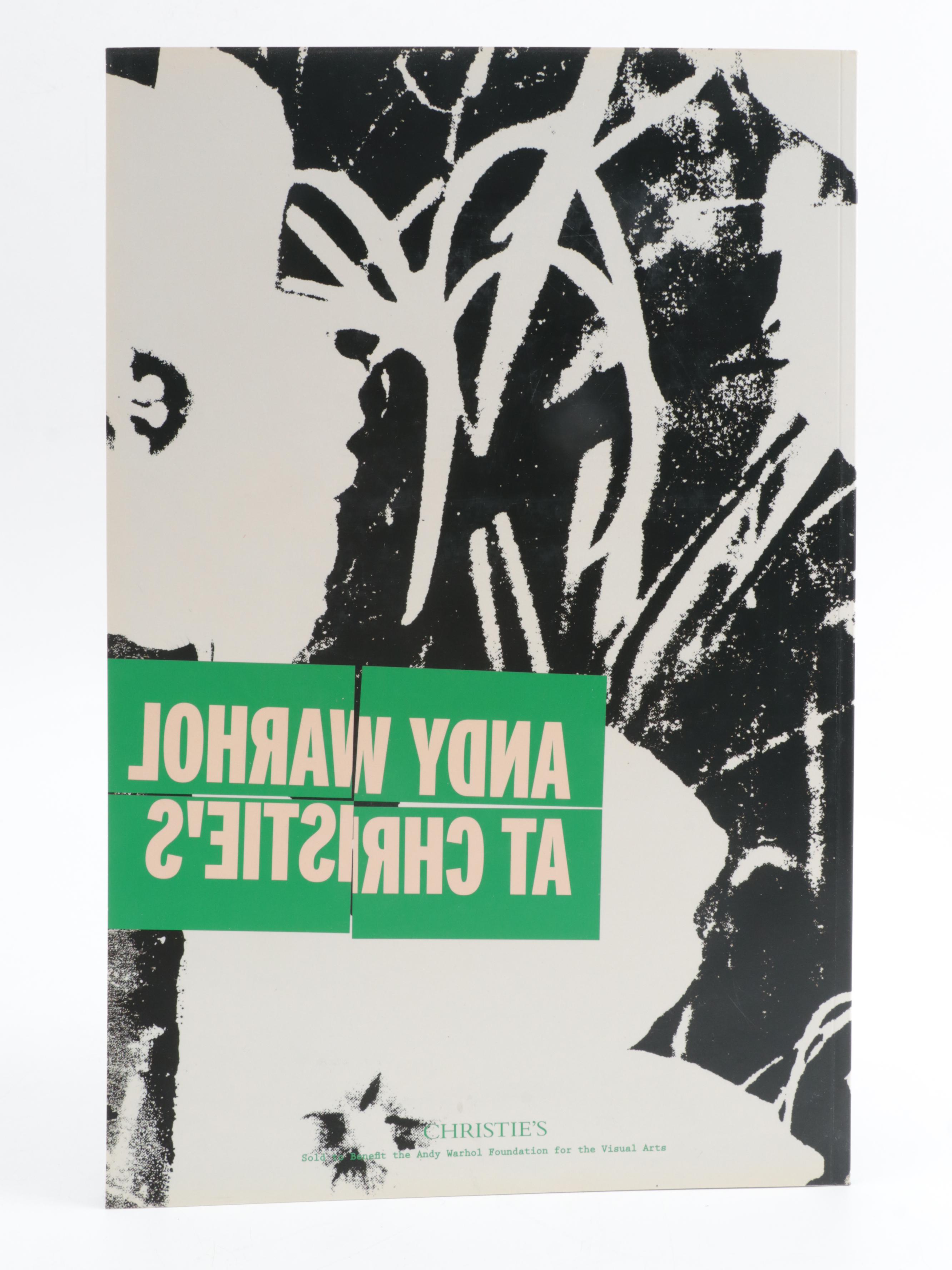 "Andy Warhol at Christie's" Three-Volume Catalog Set by Hilton Als, 2012