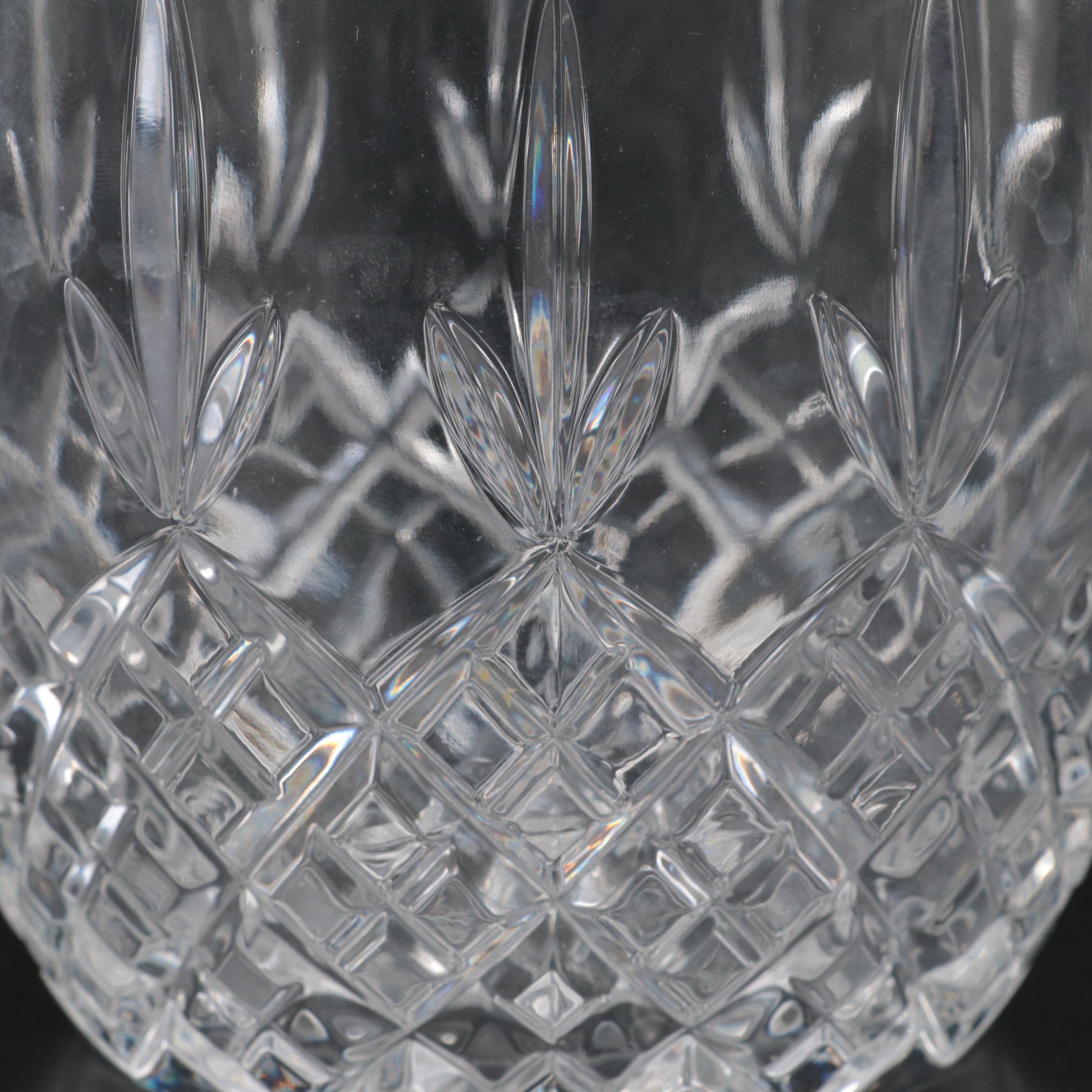 Lenox Crystal Bowl with Other Glass Champagne Ice Bucket