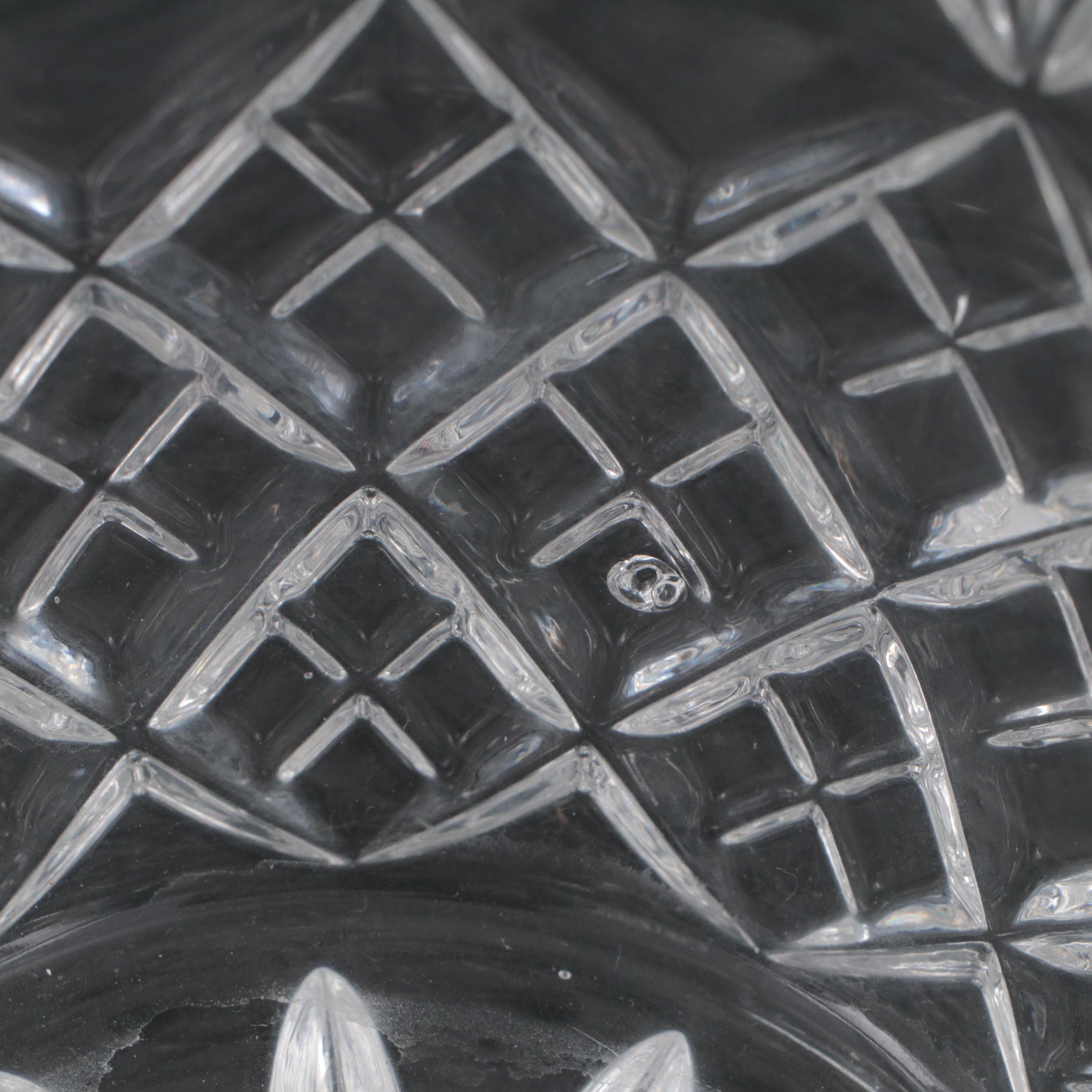 Lenox Crystal Bowl with Other Glass Champagne Ice Bucket