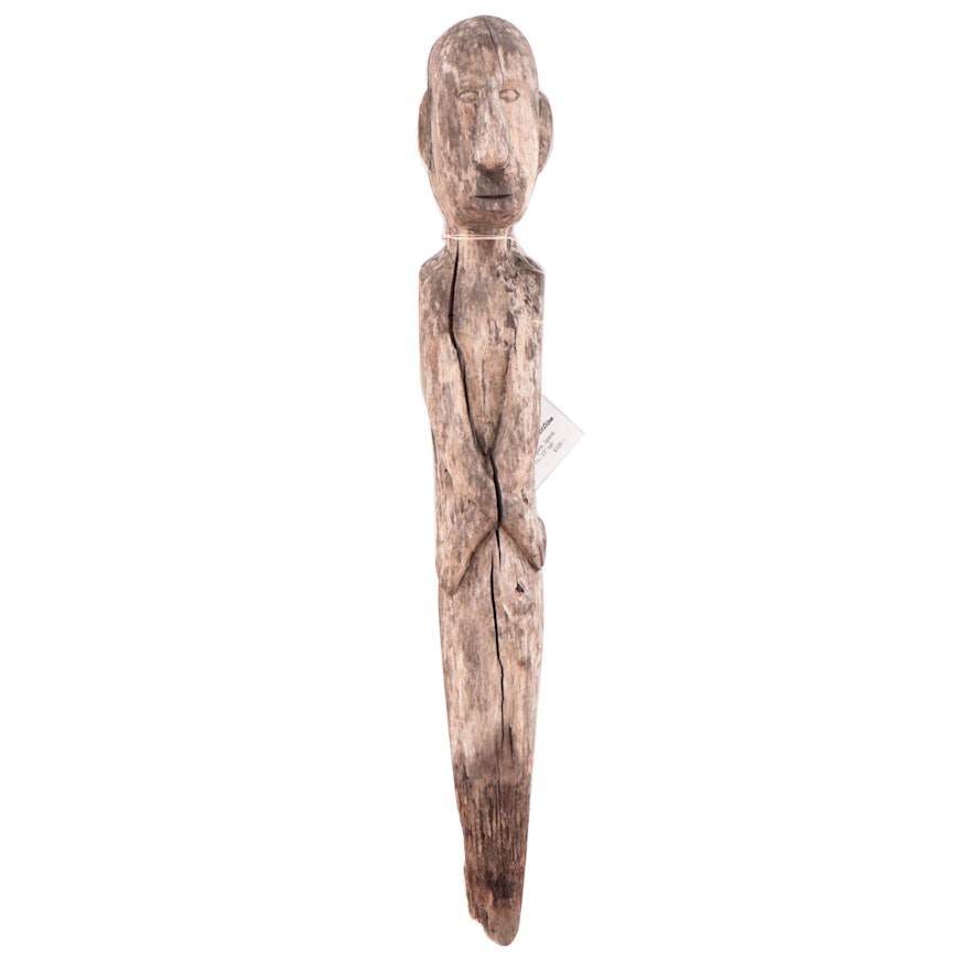 Igorot Pine Standing "Bulul" Figure