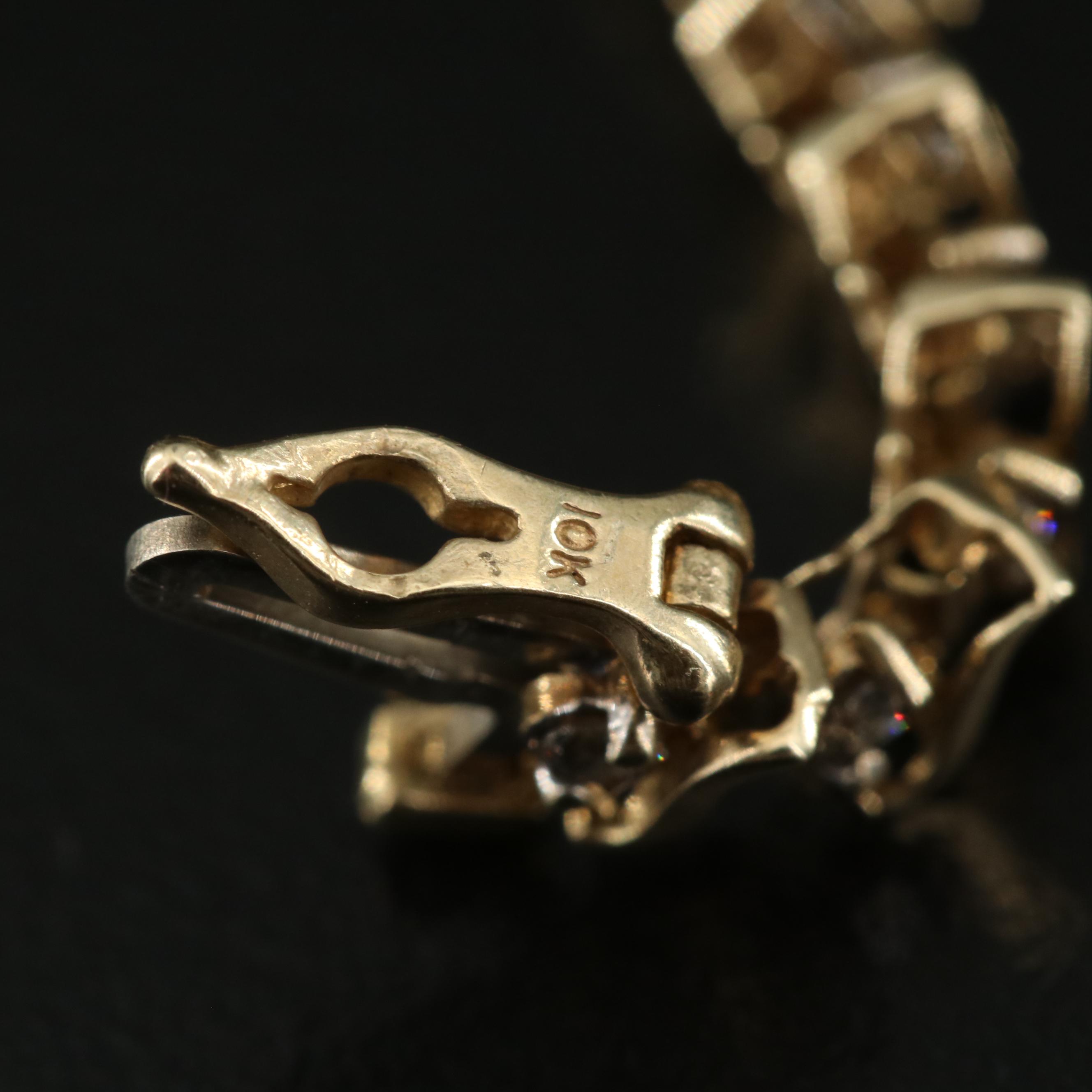 10K 1.50 CTW Diamond Bracelet