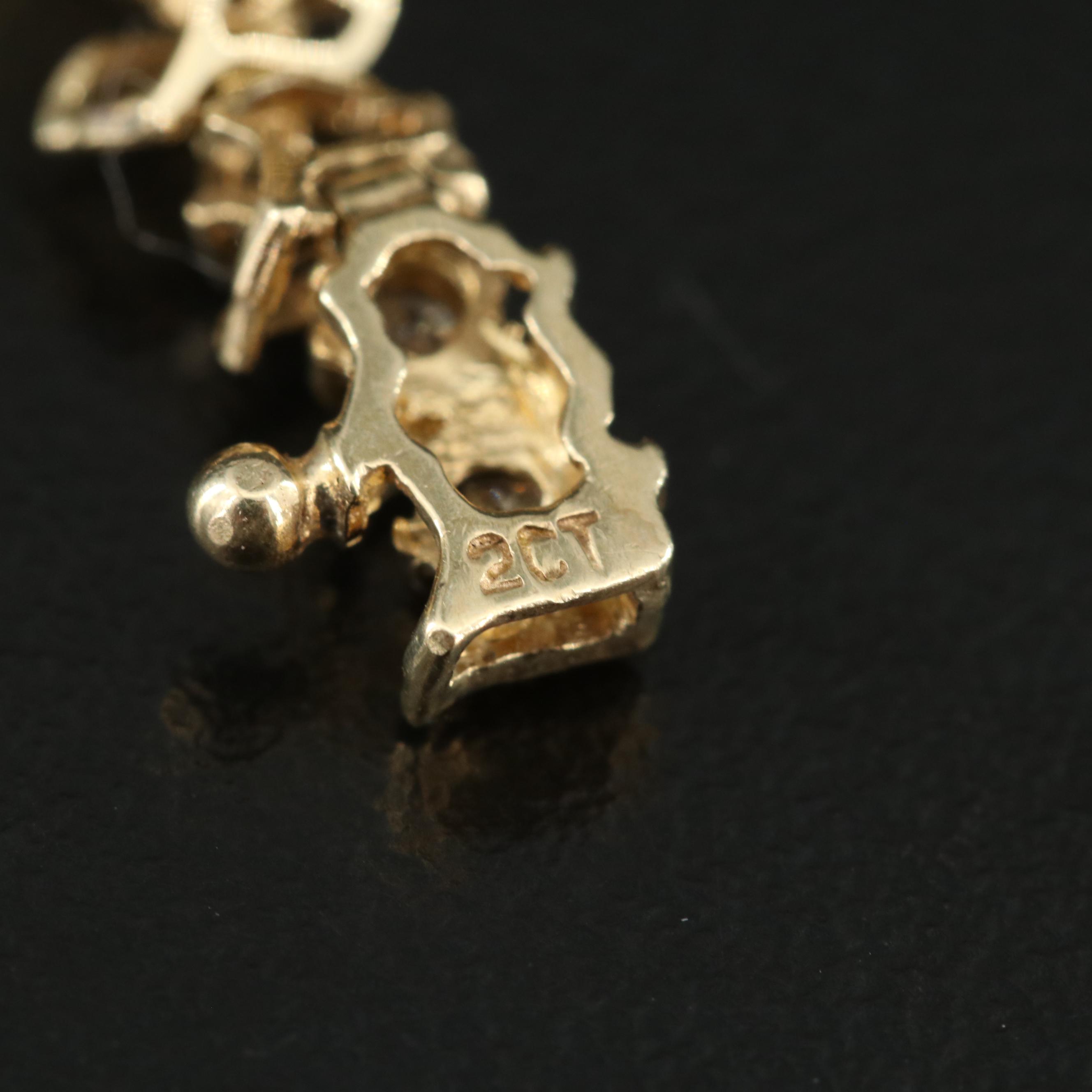 10K 1.50 CTW Diamond Bracelet