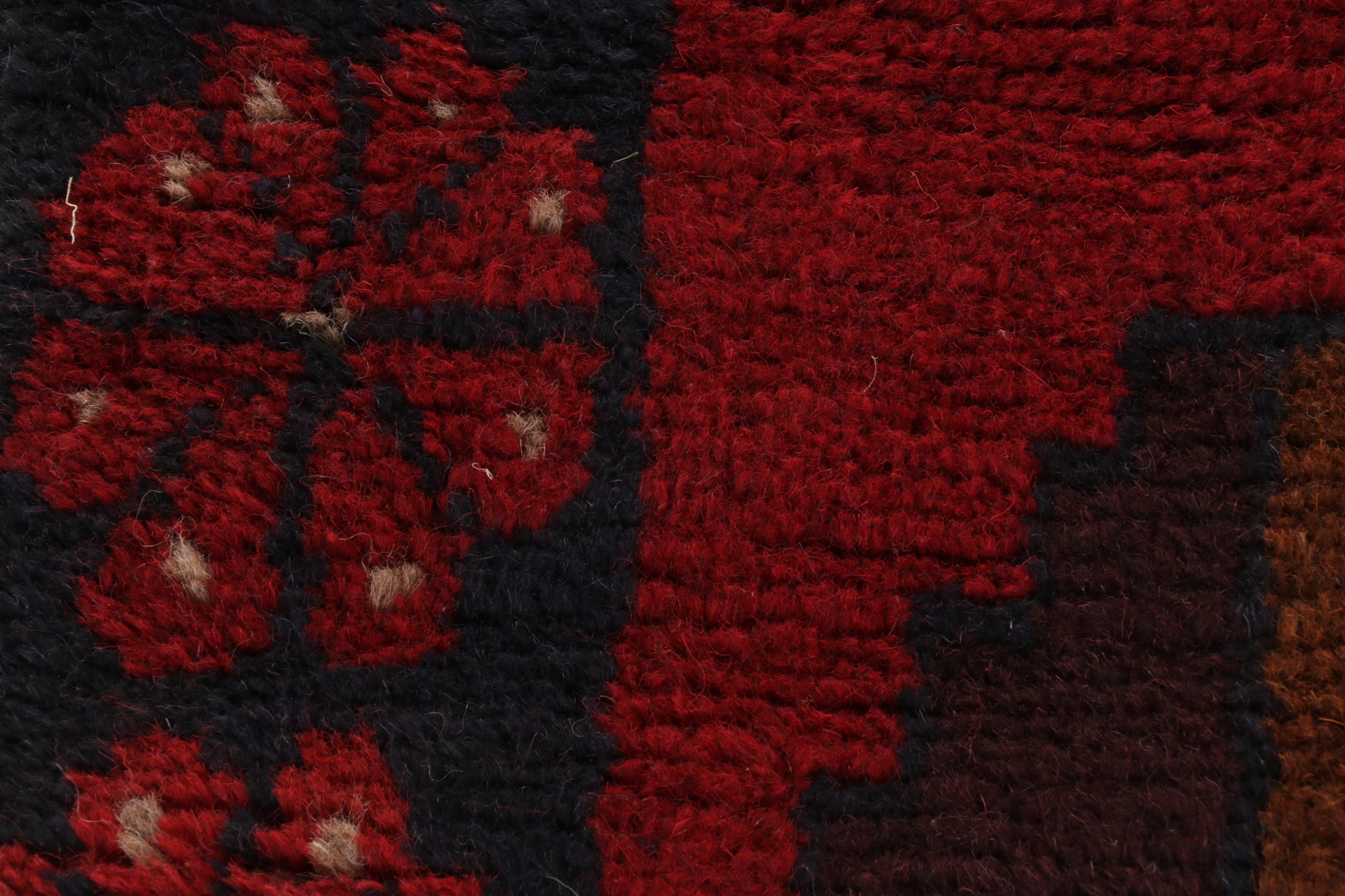 3'4 x 6'2 Hand-Knotted Afghan Teimani Area Rug