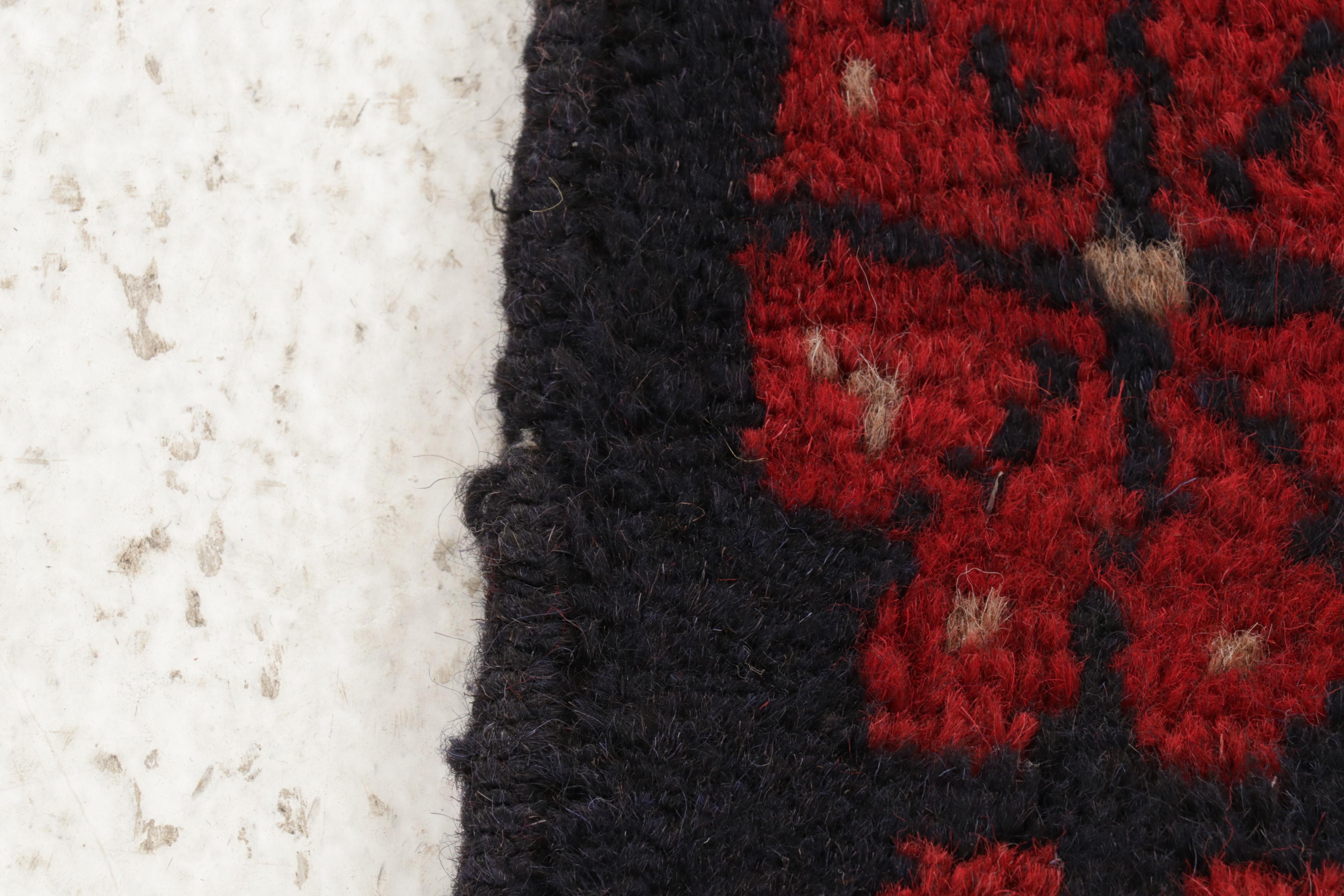 3'4 x 6'2 Hand-Knotted Afghan Teimani Area Rug