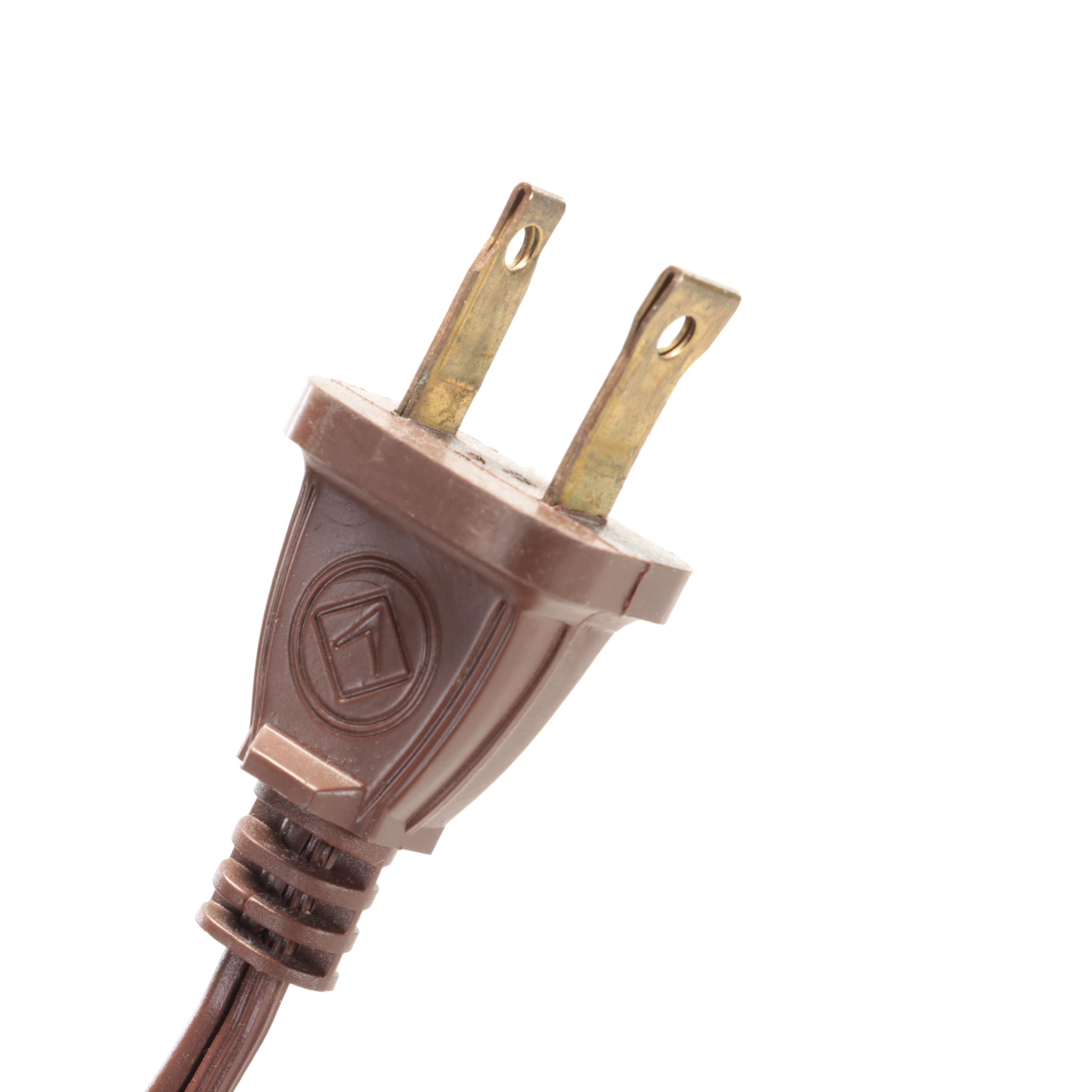 Neoclassical Style Blue Faux Stone Finish Metal-Mounted Table Lamps