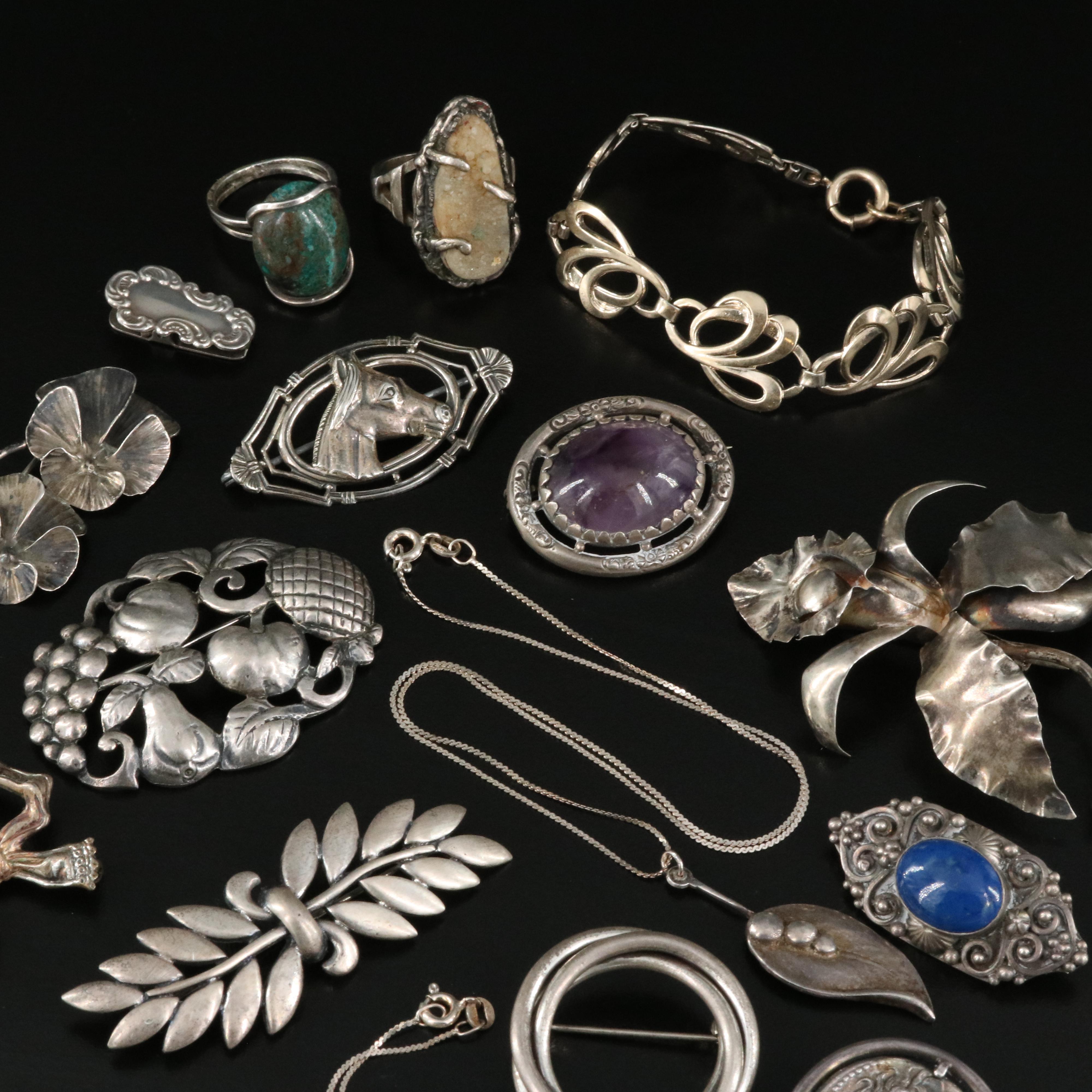 Vintage Reproduction Ancient Ptolemaic Egypt Tetradrachm Coin Jewelry