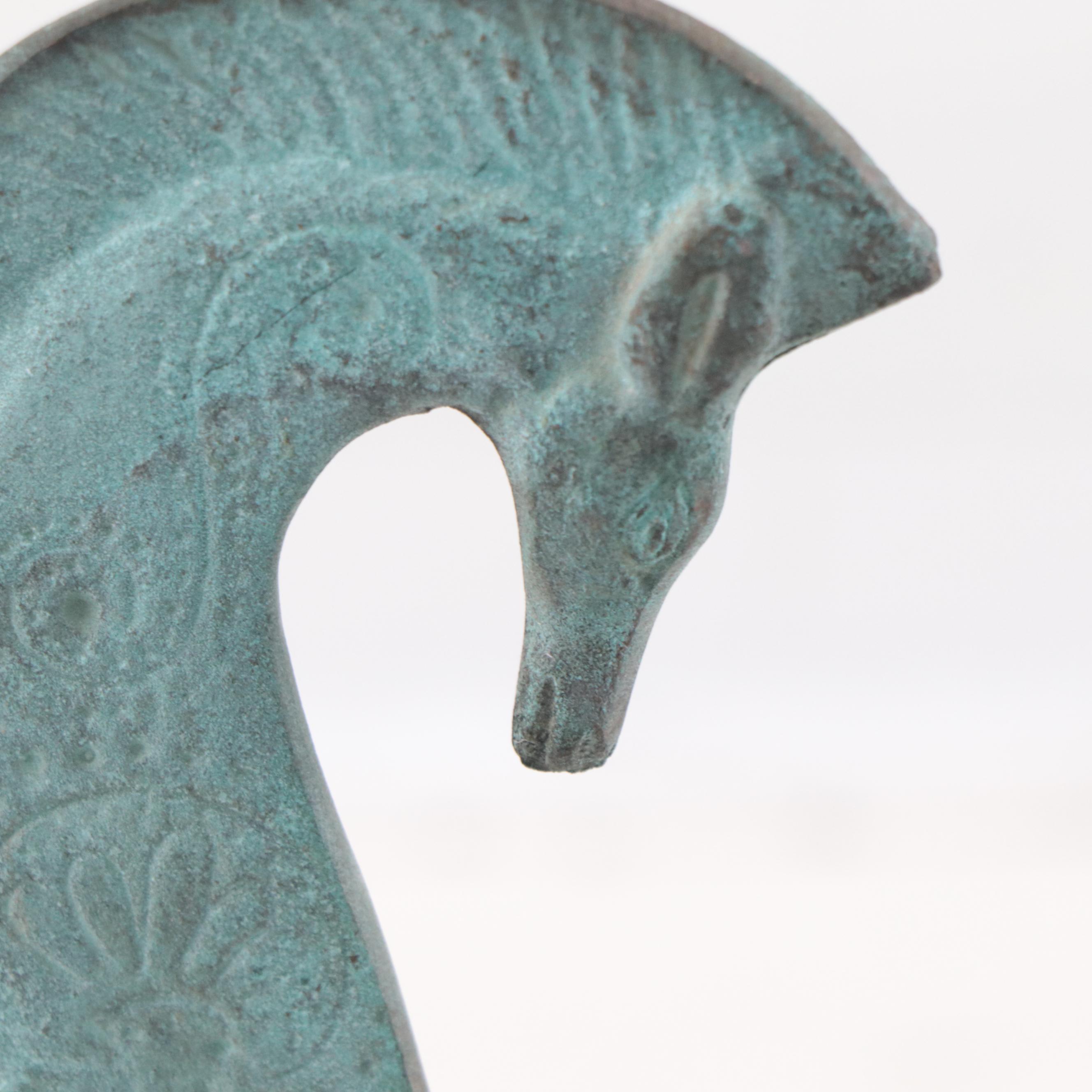 Etruscan Style Metal Horse