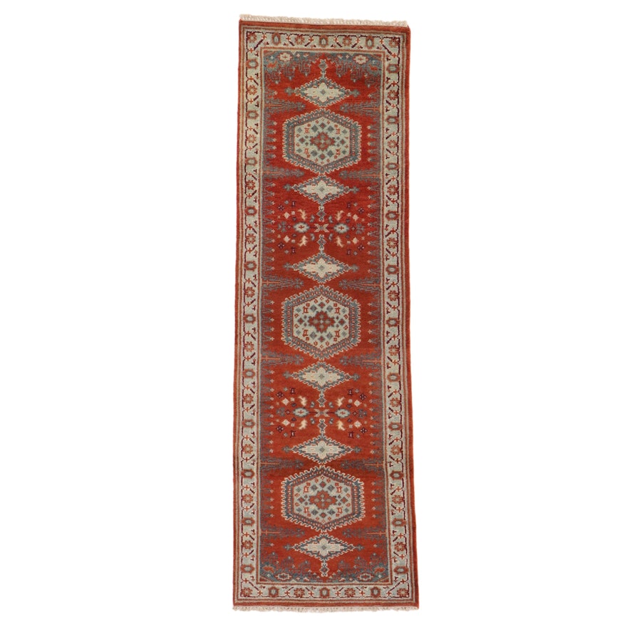 2'5 x 7'10 Hand-Knotted Persian Viss Carpet Runner