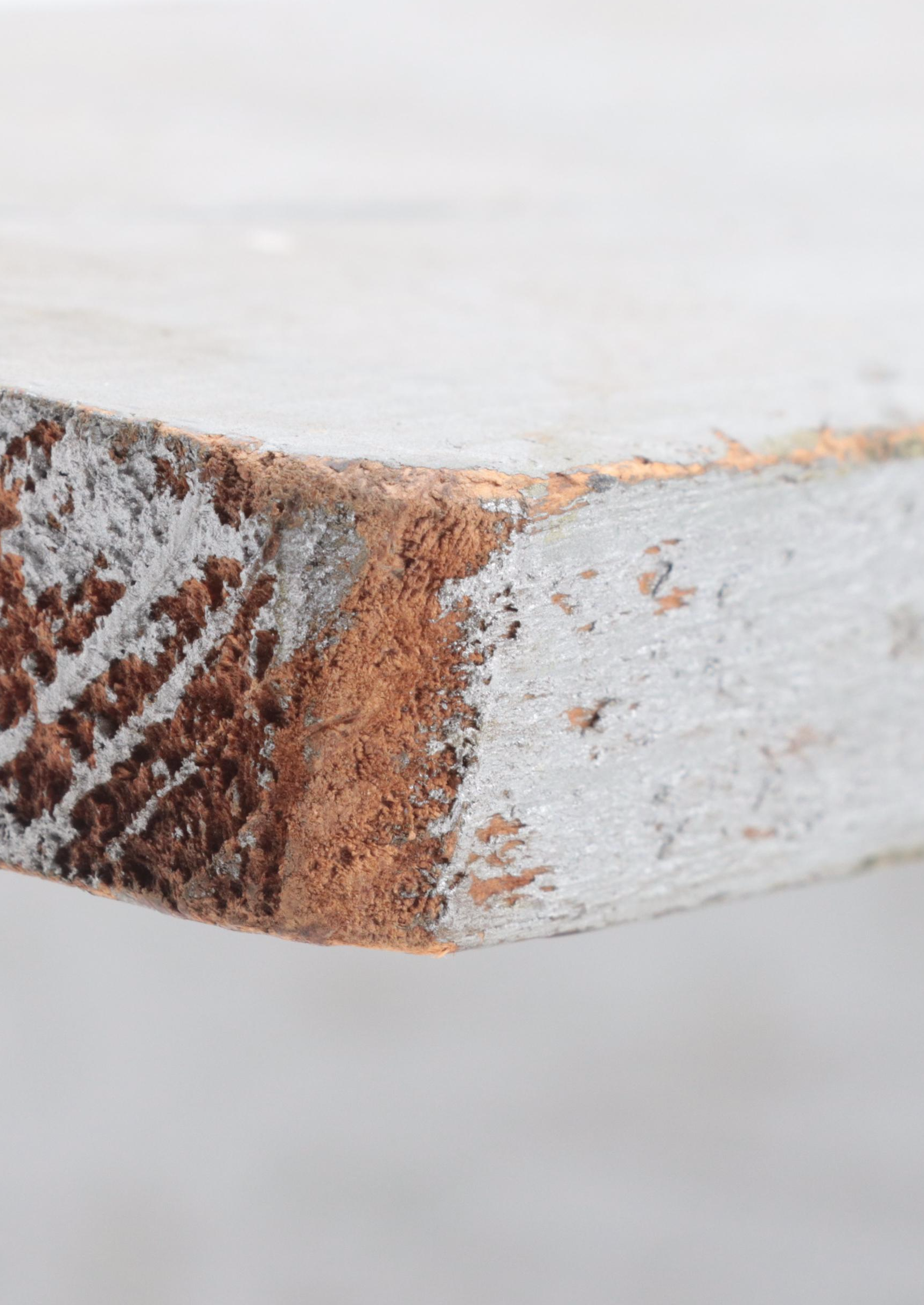 Hand-Carved Painted Wood Toy Plane