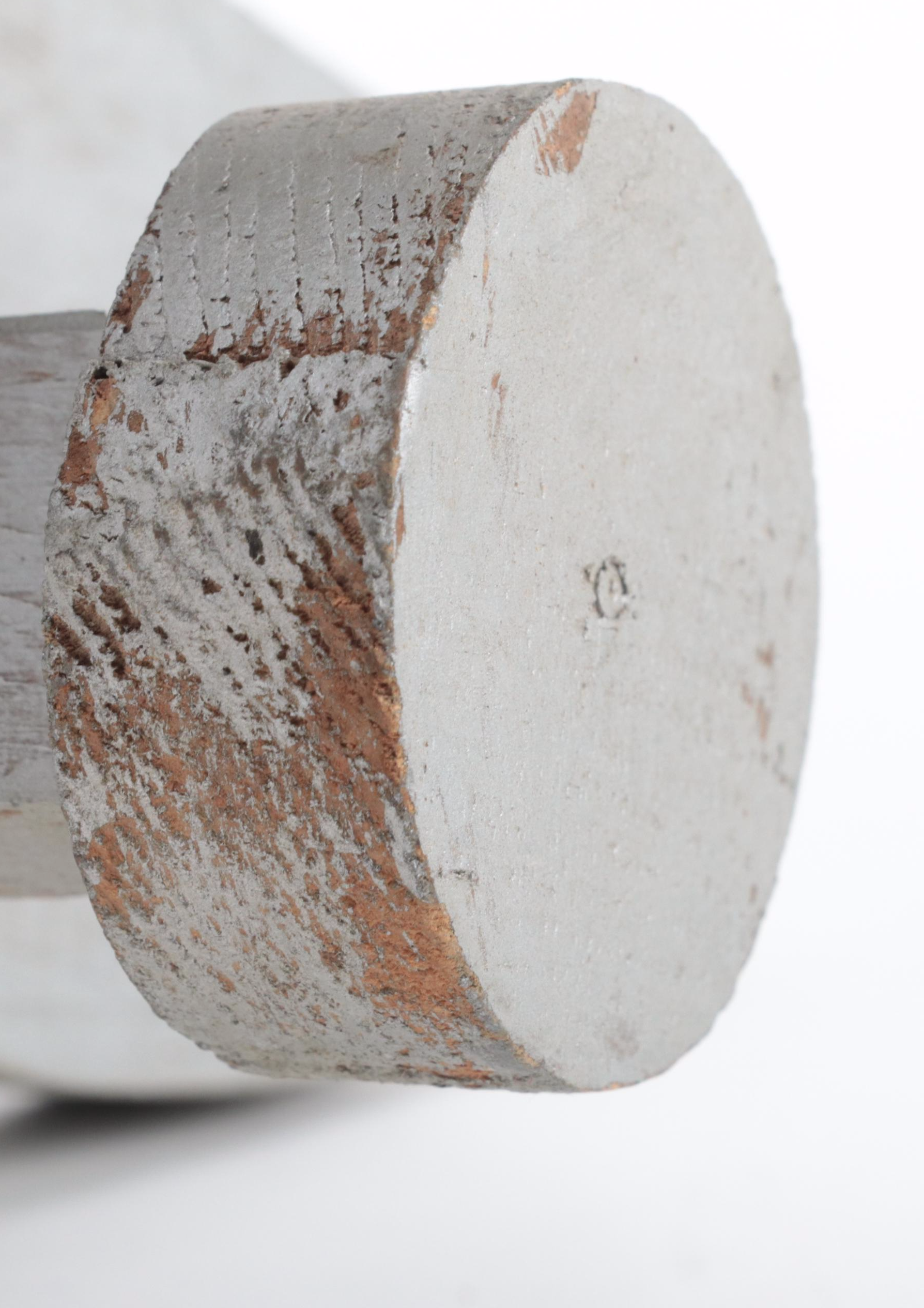 Hand-Carved Painted Wood Toy Plane