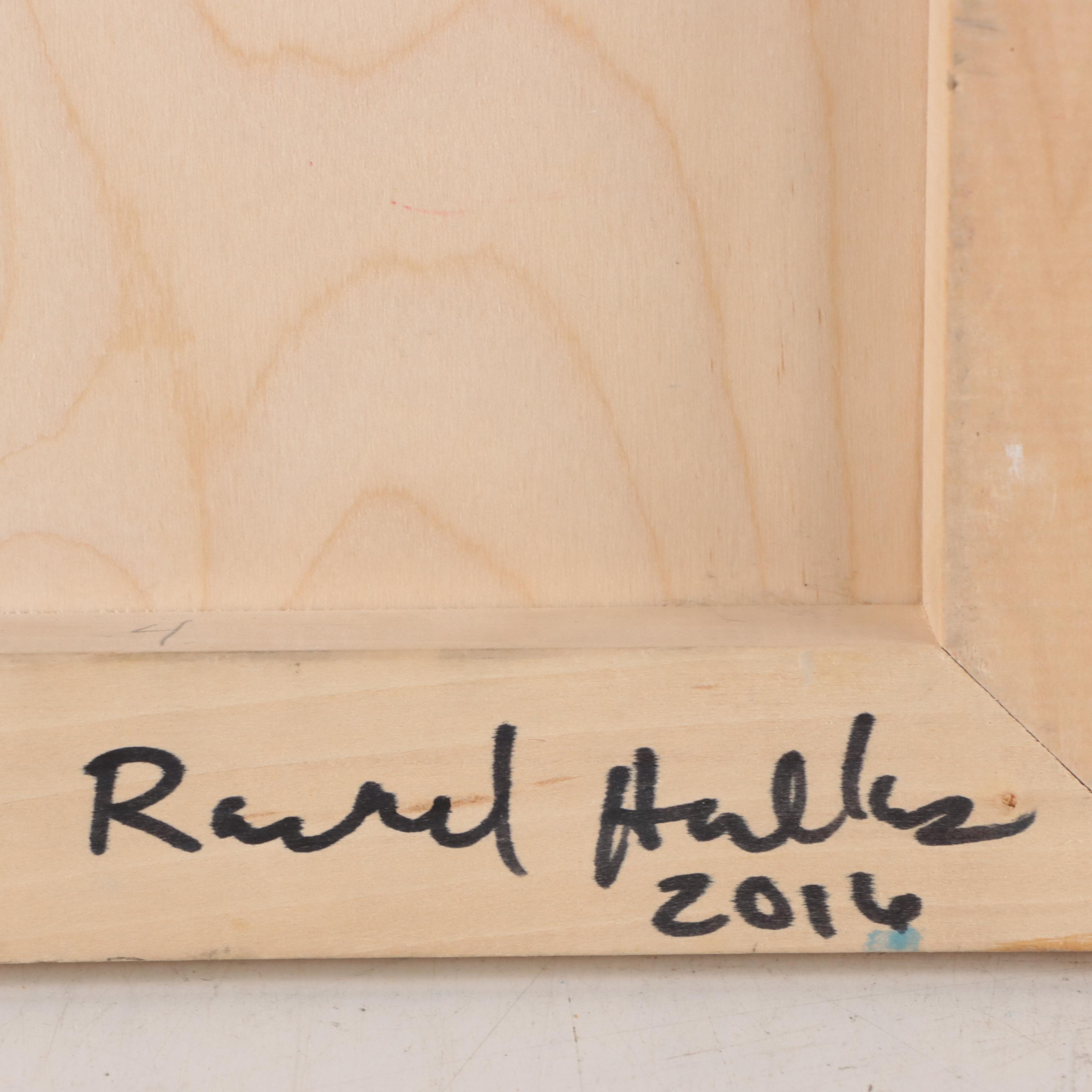 Abstract Mixed Media Painting, 2016