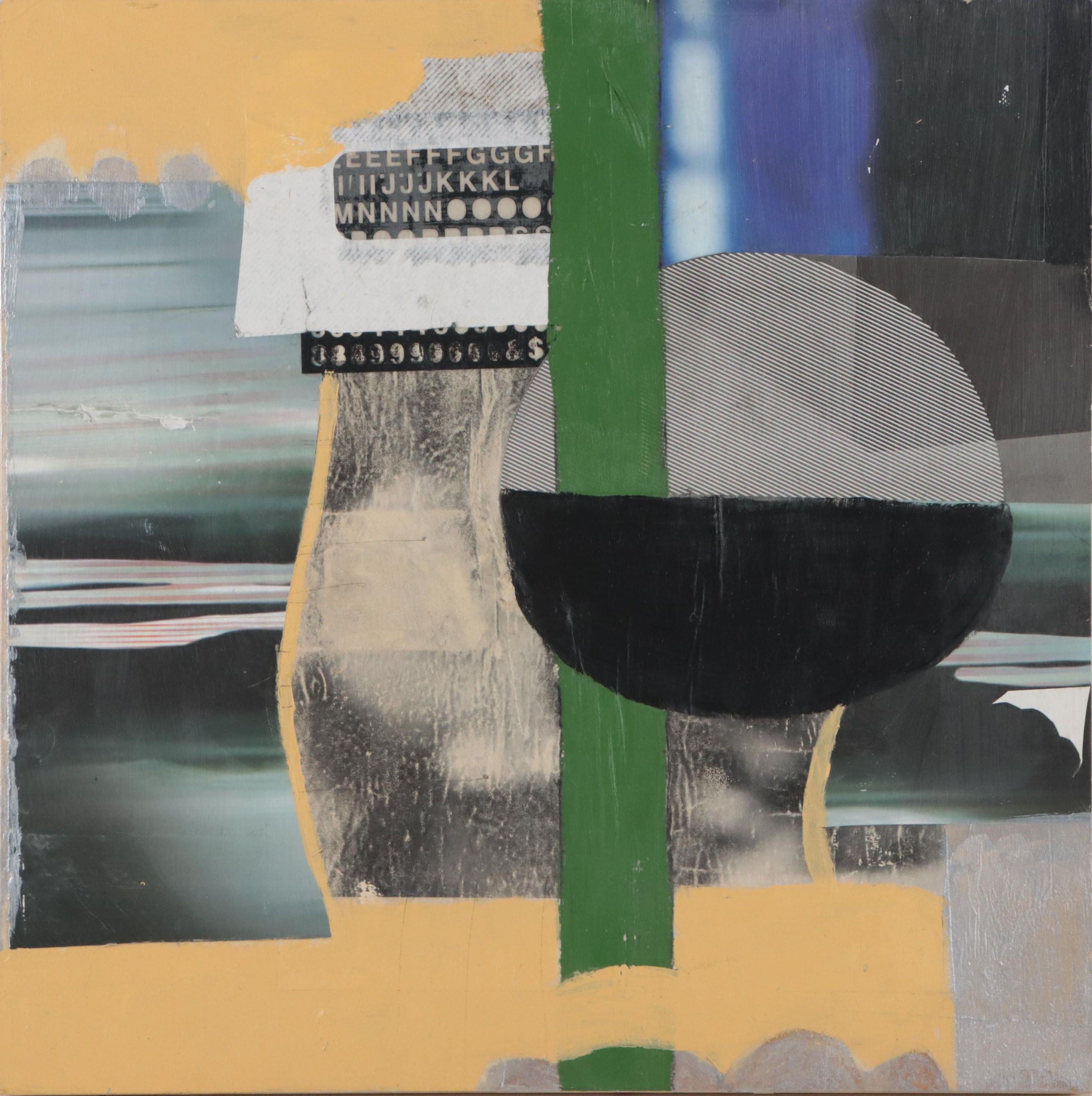 Abstract Mixed Media Painting, 2016