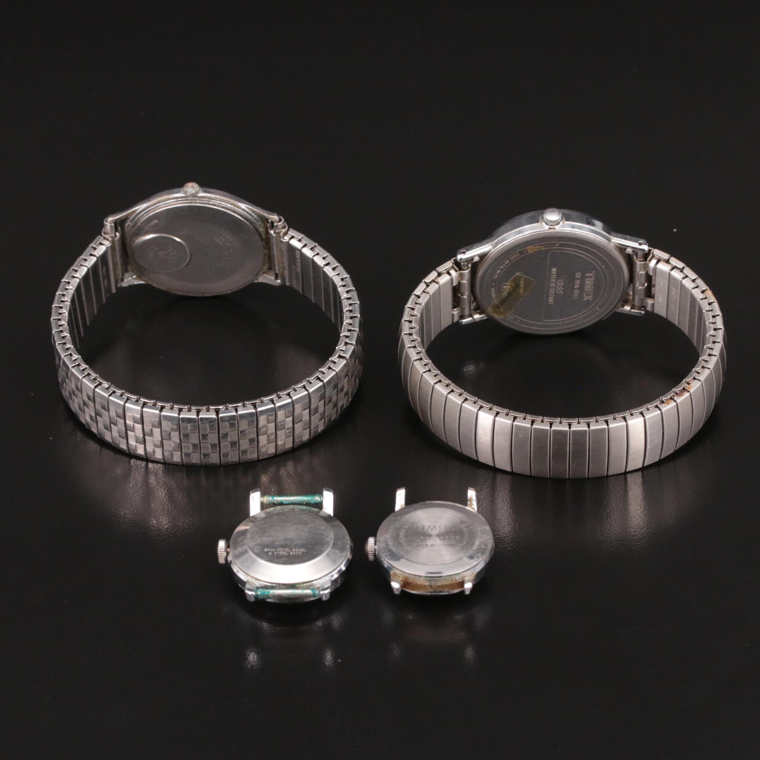 Vintage Timex Watch Selection Featuring Mechanical and Quartz Watches