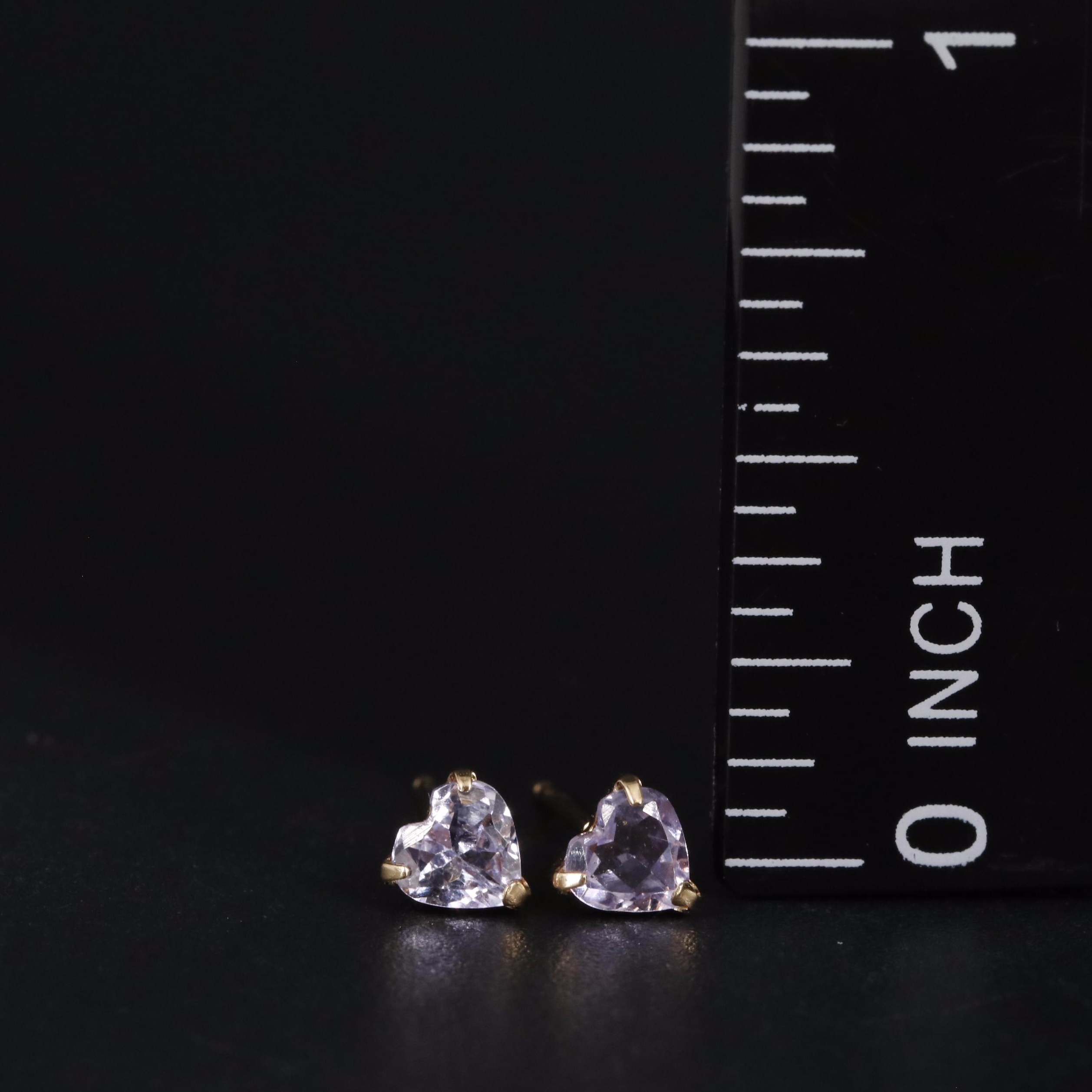 18K Tanzanite Stud Earrings