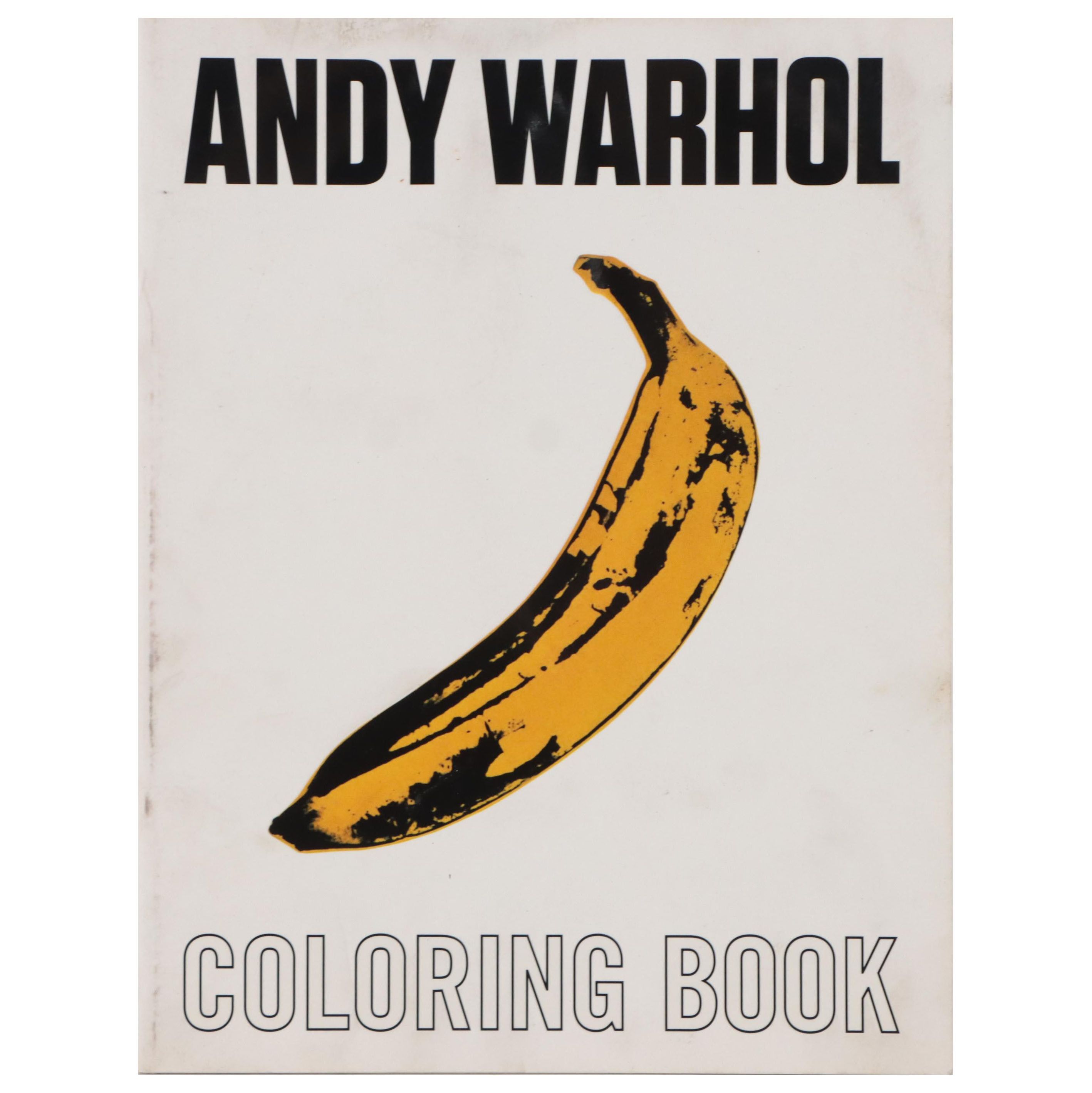 "Andy Warhol Coloring Book," 2016