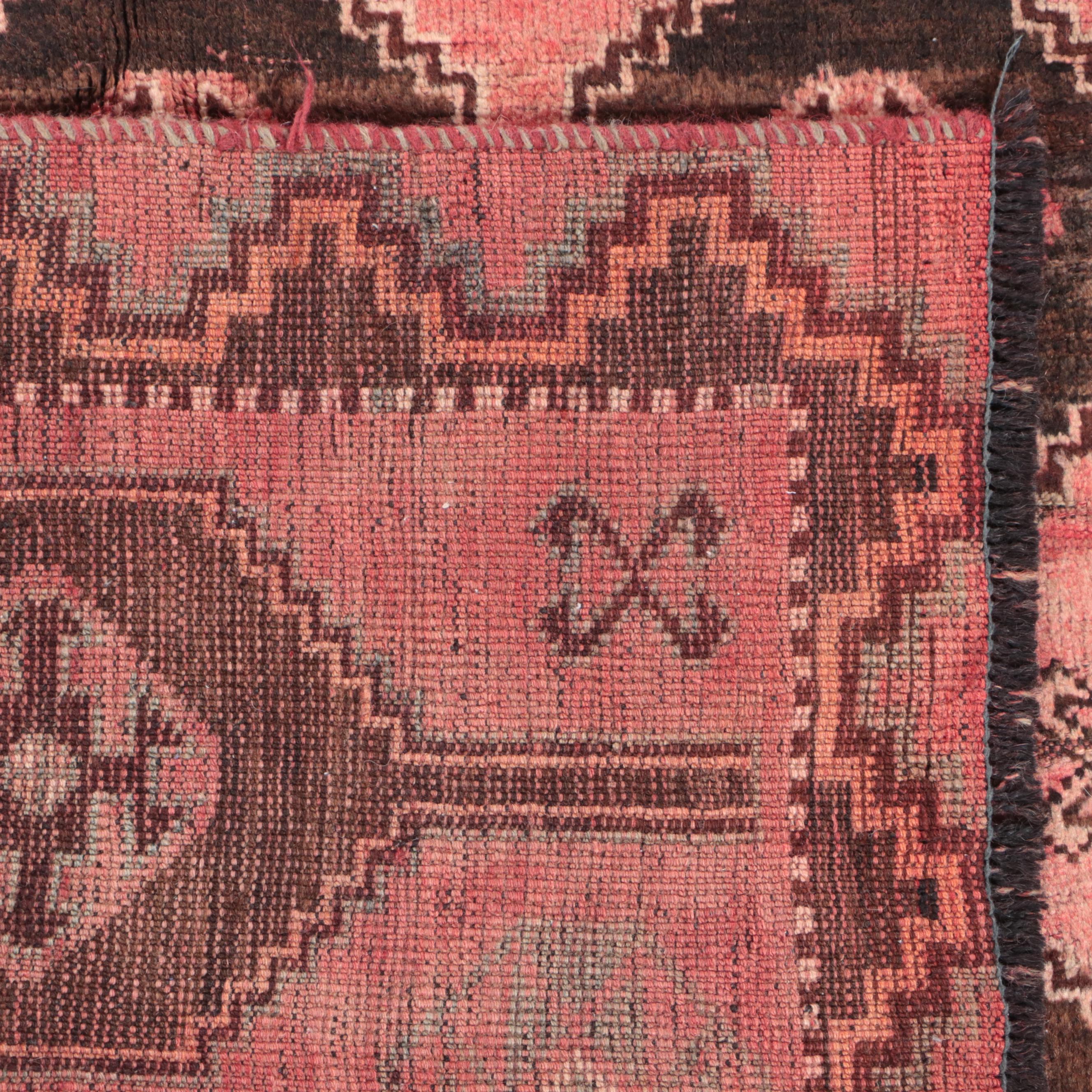 3'8 x 7'4 Hand-Knotted Persian Lurs Area Rug