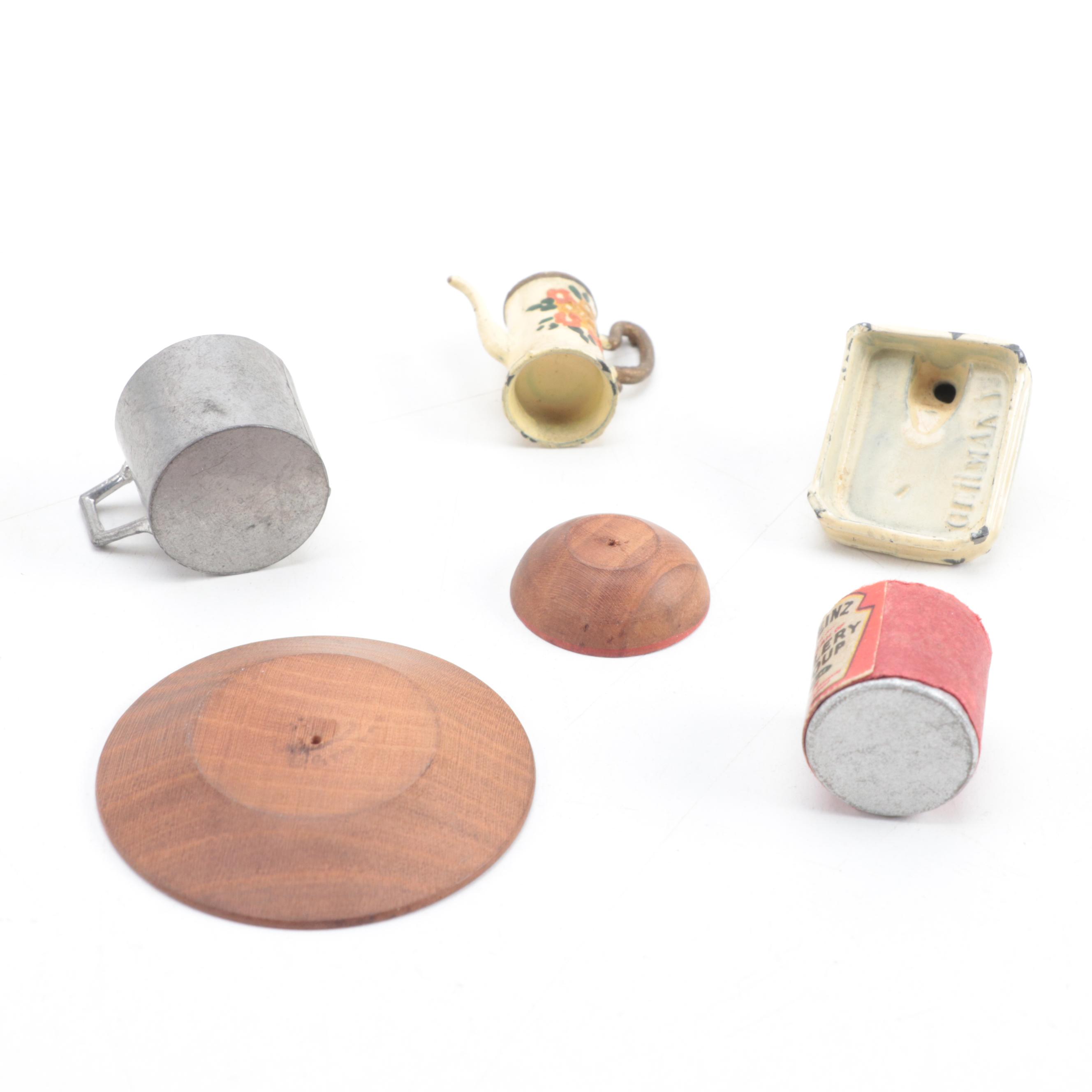 Doll House Furniture and Accessories, Mid to Late 20th Century