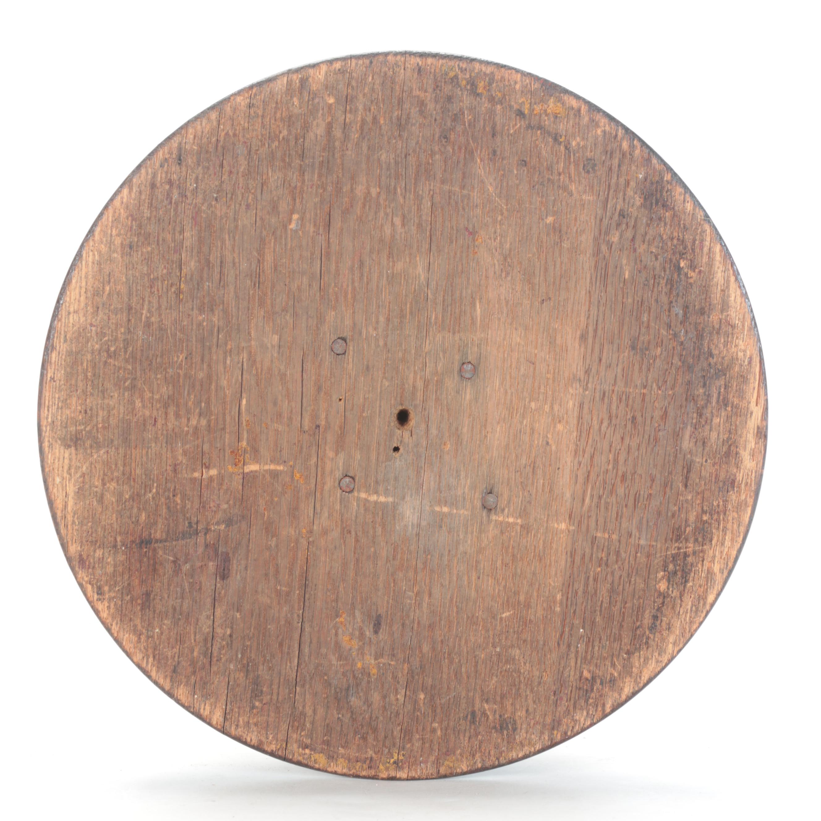 Victorian Turned Oak Pedestal, Mid to Late 19th Century