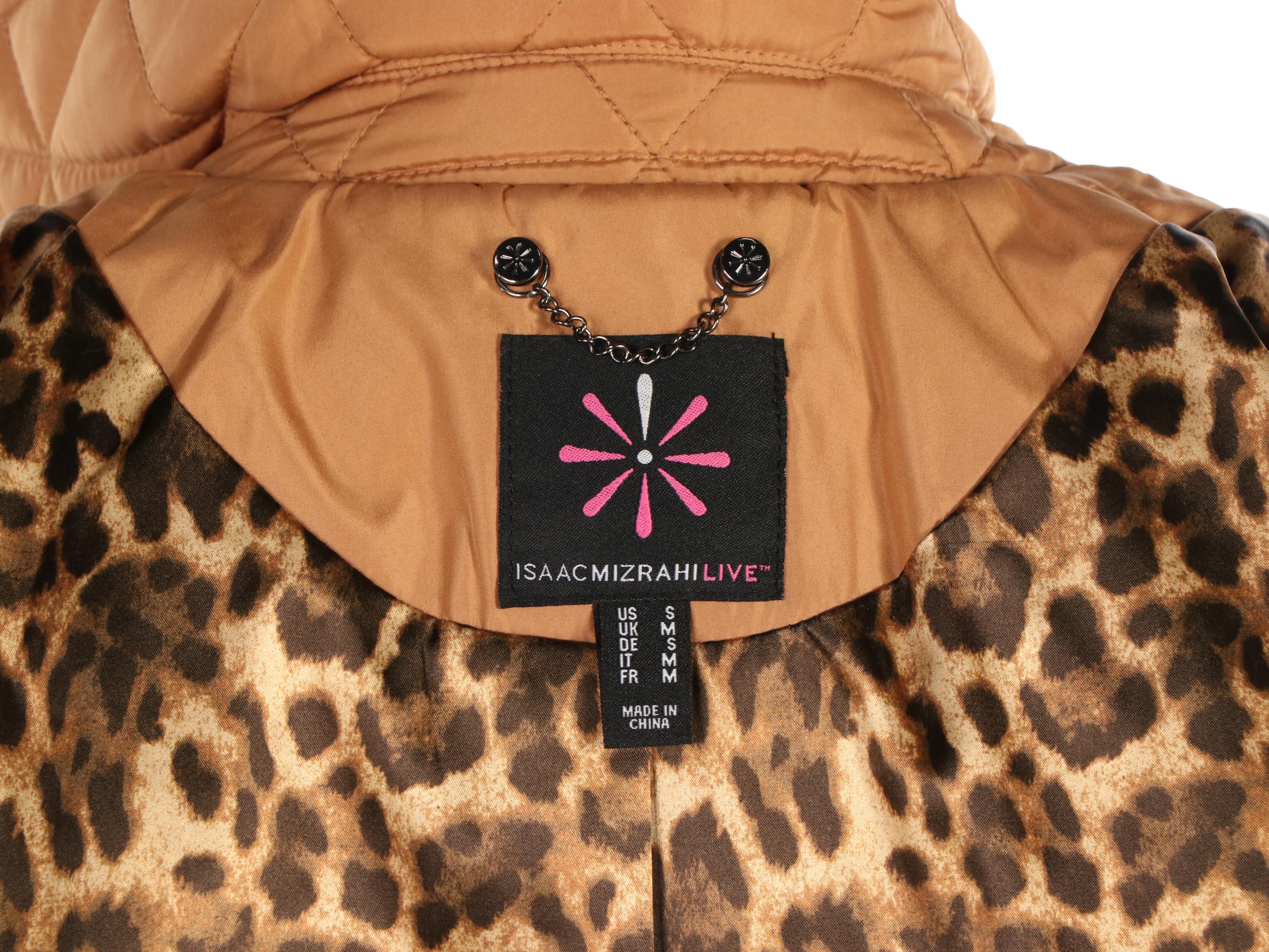 Isaac Mizrahi Live Padded/Quilted Snap-Front Jackets