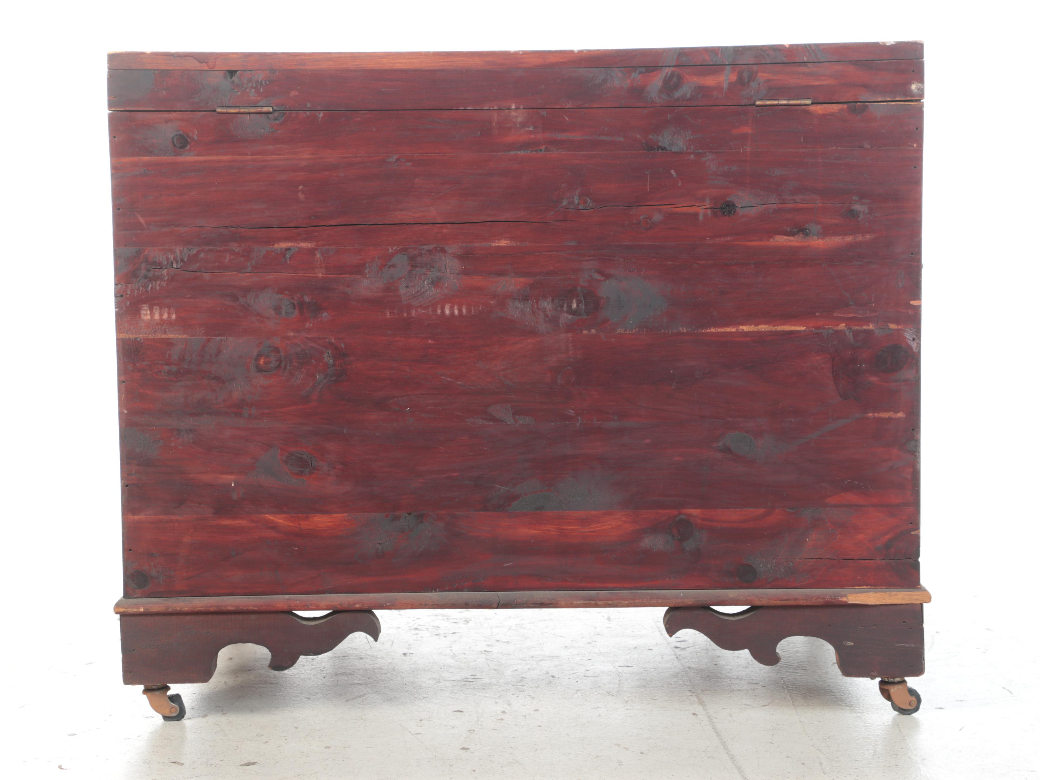 Cedar Chest on Casters, Early 20th Century