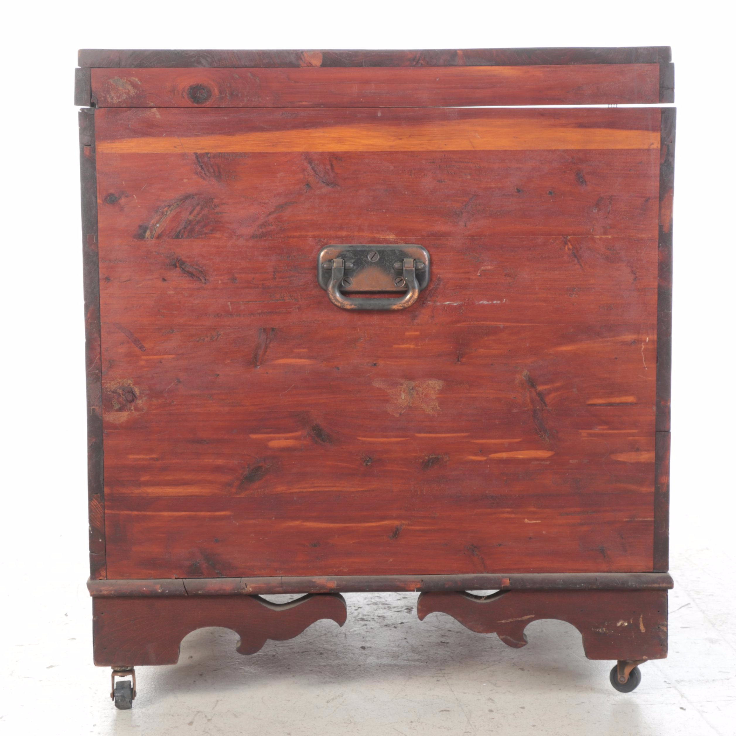 Cedar Chest on Casters, Early 20th Century