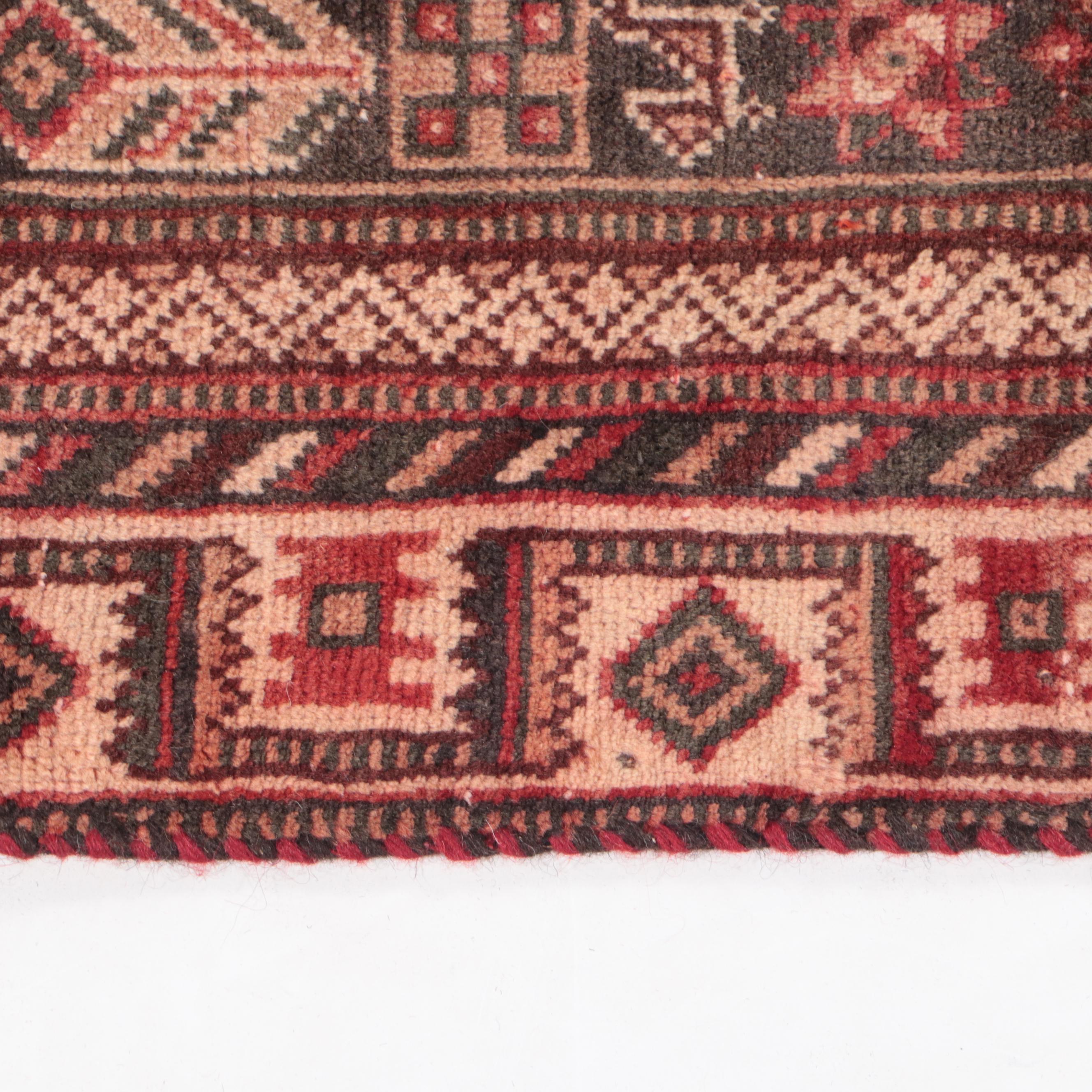 6'6 x 9'1 Hand-Knotted Persian Qashqai Area Rug