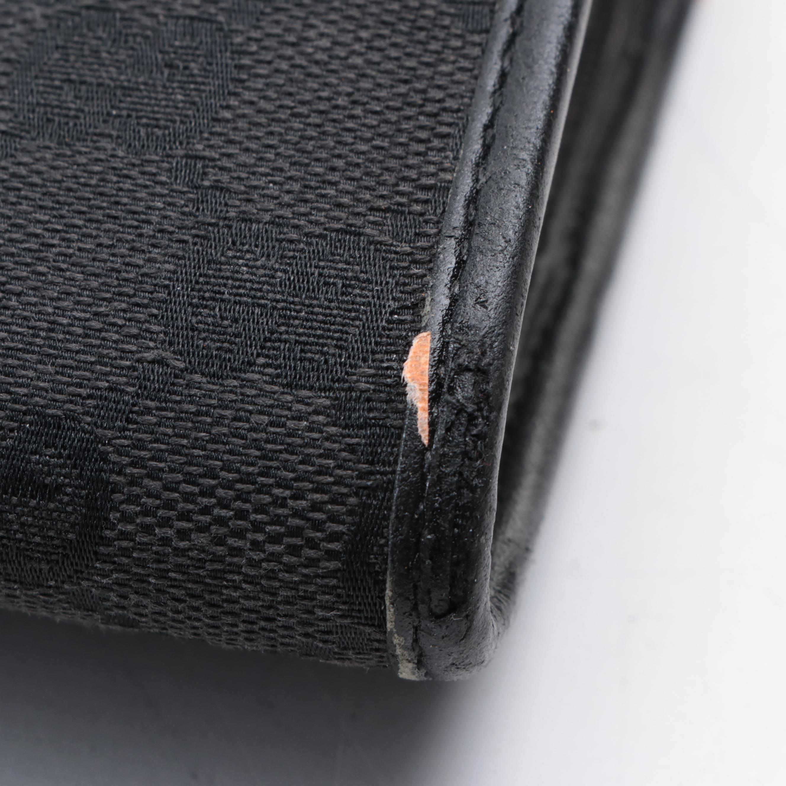 Gucci Black Guccissima Canvas and Leather Shoulder Bag with Push-Lock