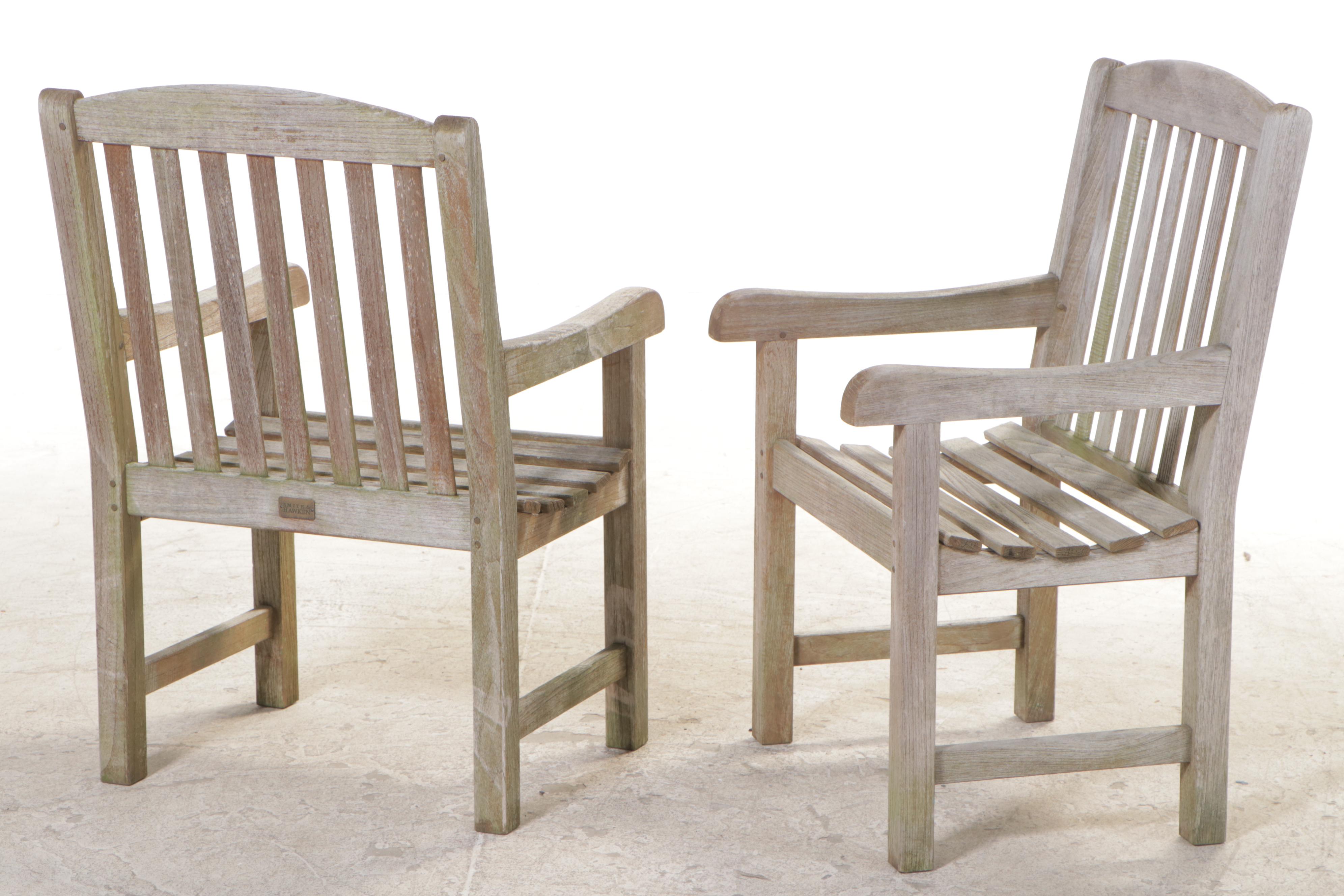 Five-Piece Smith & Hawken Teak Patio Dining Set
