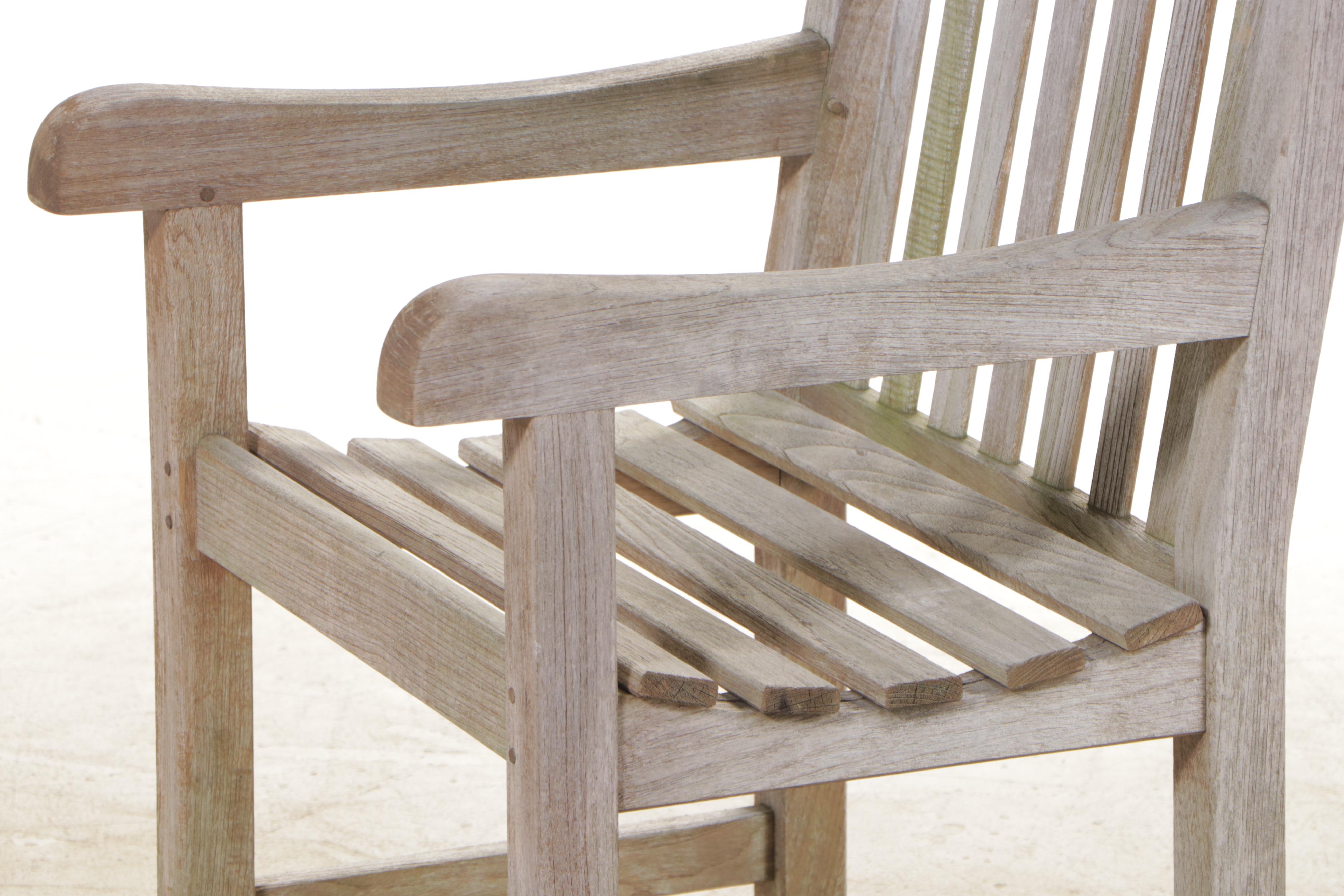 Five-Piece Smith & Hawken Teak Patio Dining Set