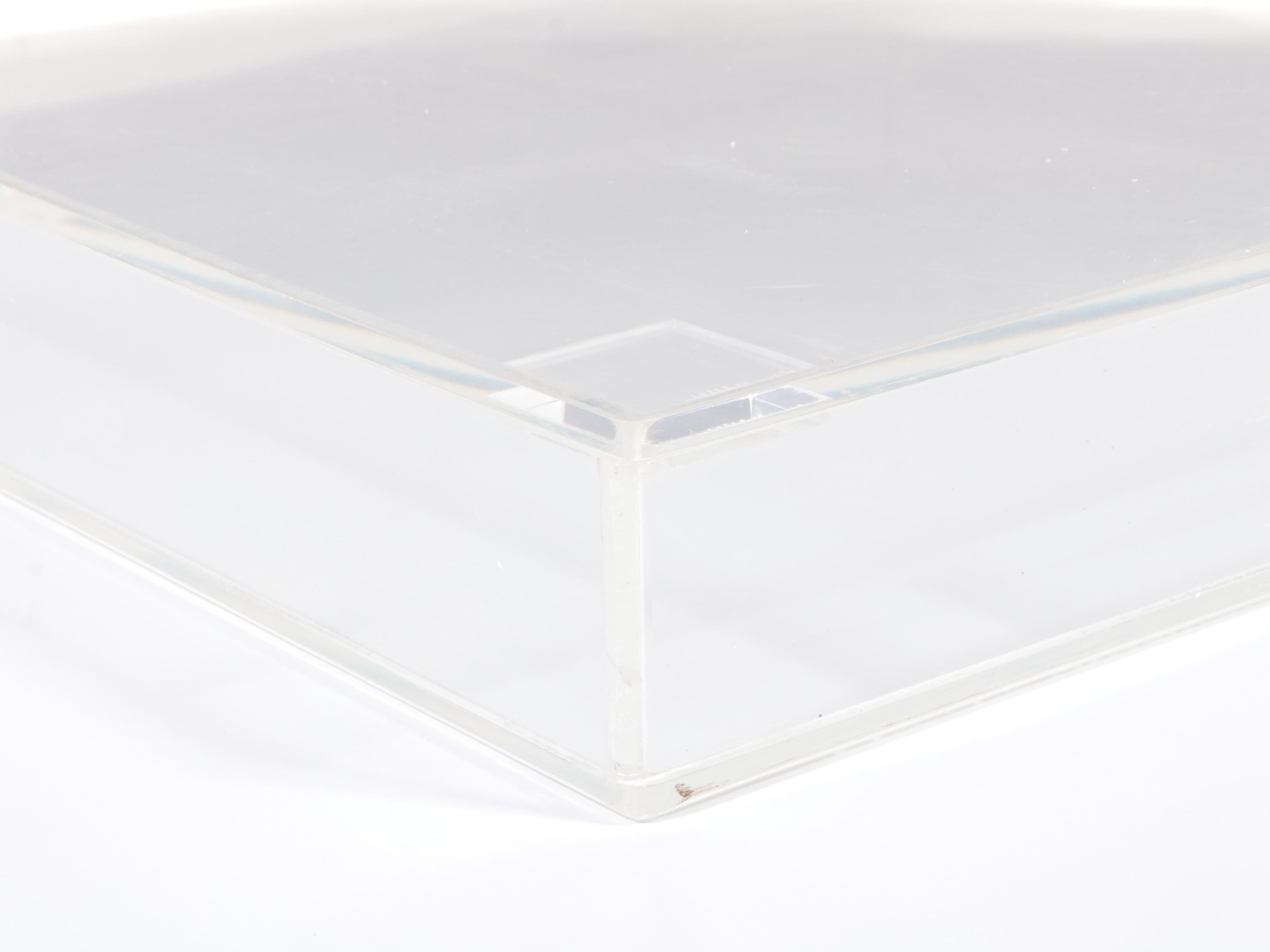 Custom Acrylic Display Cases with Wooden Storage Crates