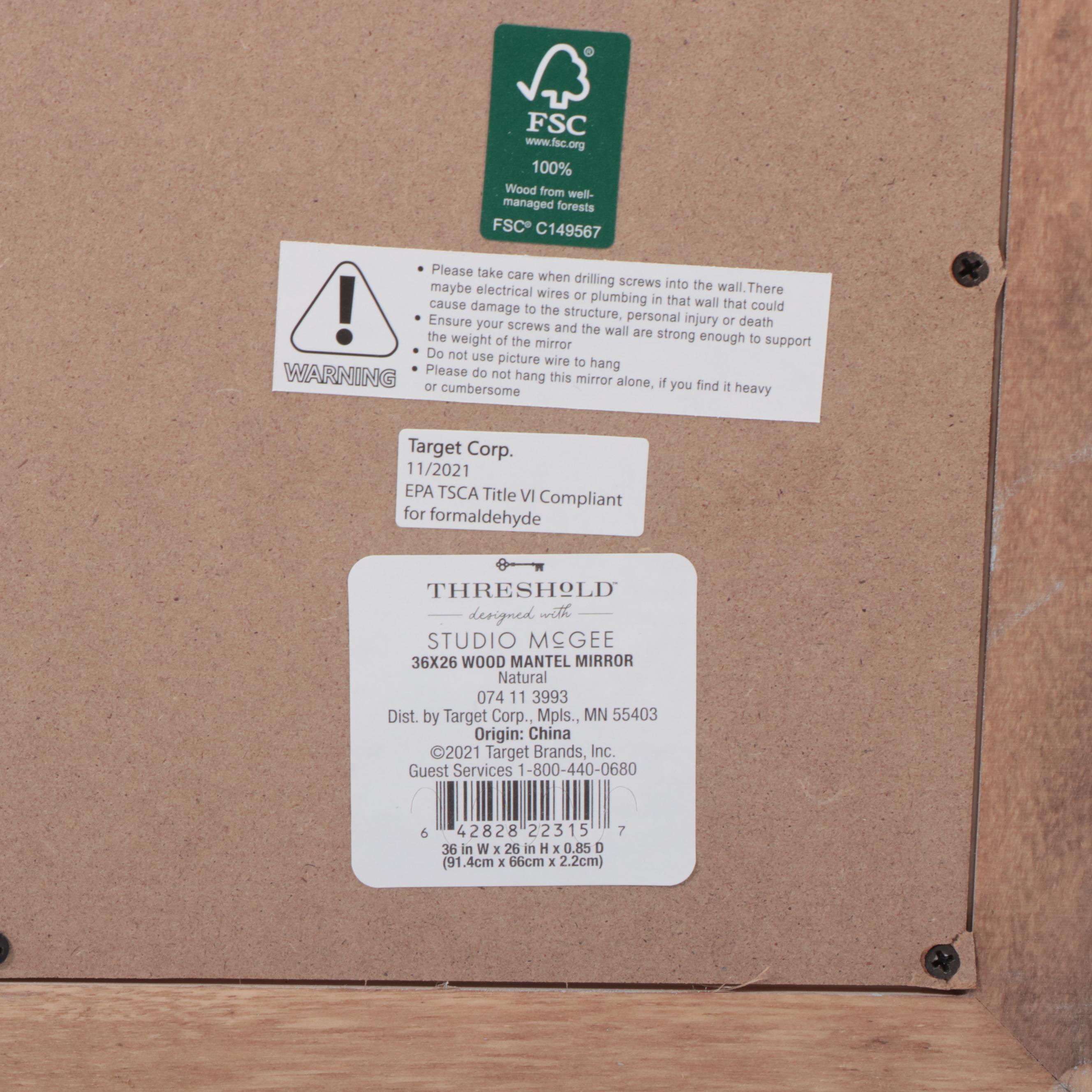 Threshold Dome Chandelier, Mantel Wall Mirror, and Giclée After Justina Blakeney