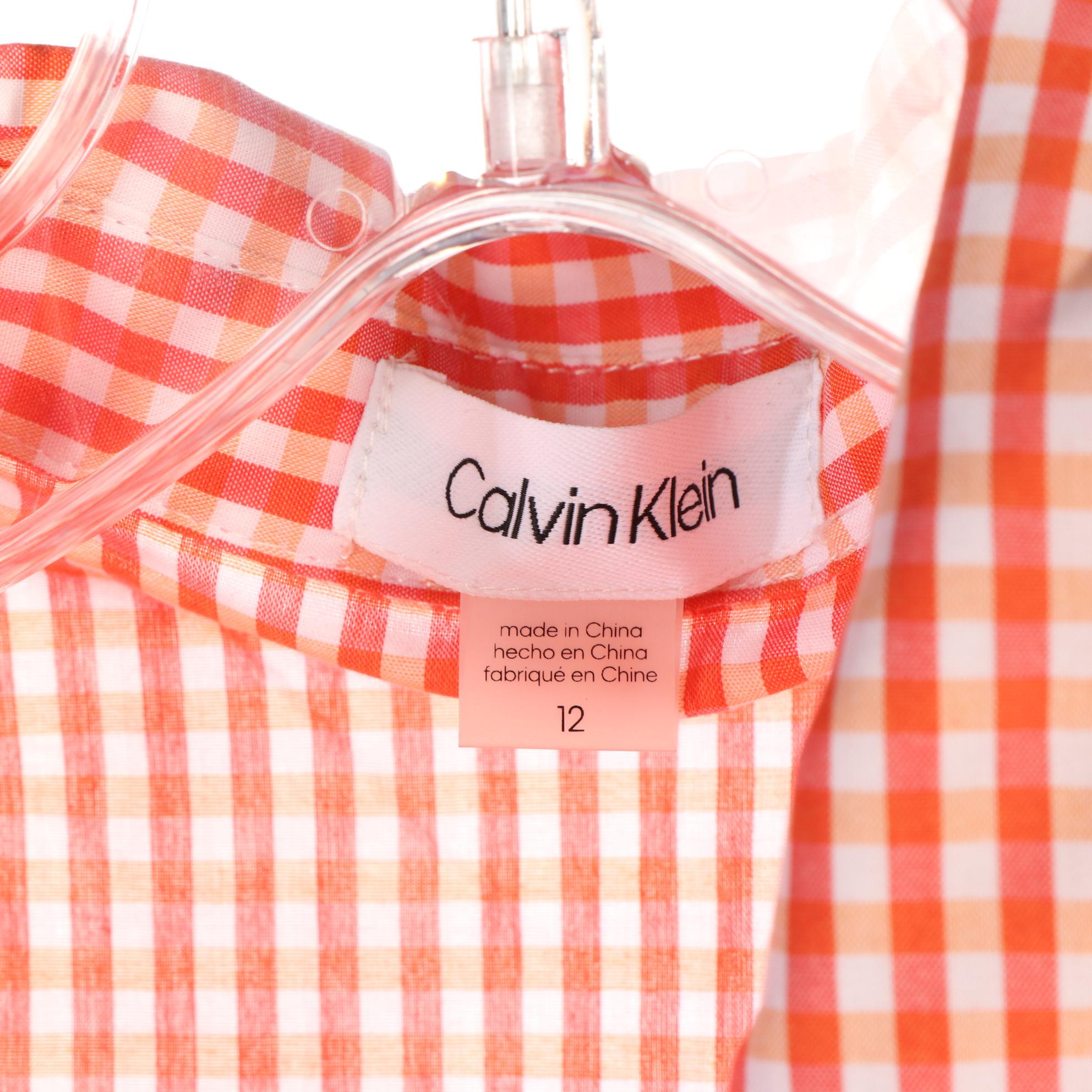 Nic+Zoe Sunnies Print Dress, Calvin Klein and Merona Gingham Sleeveless Dresses