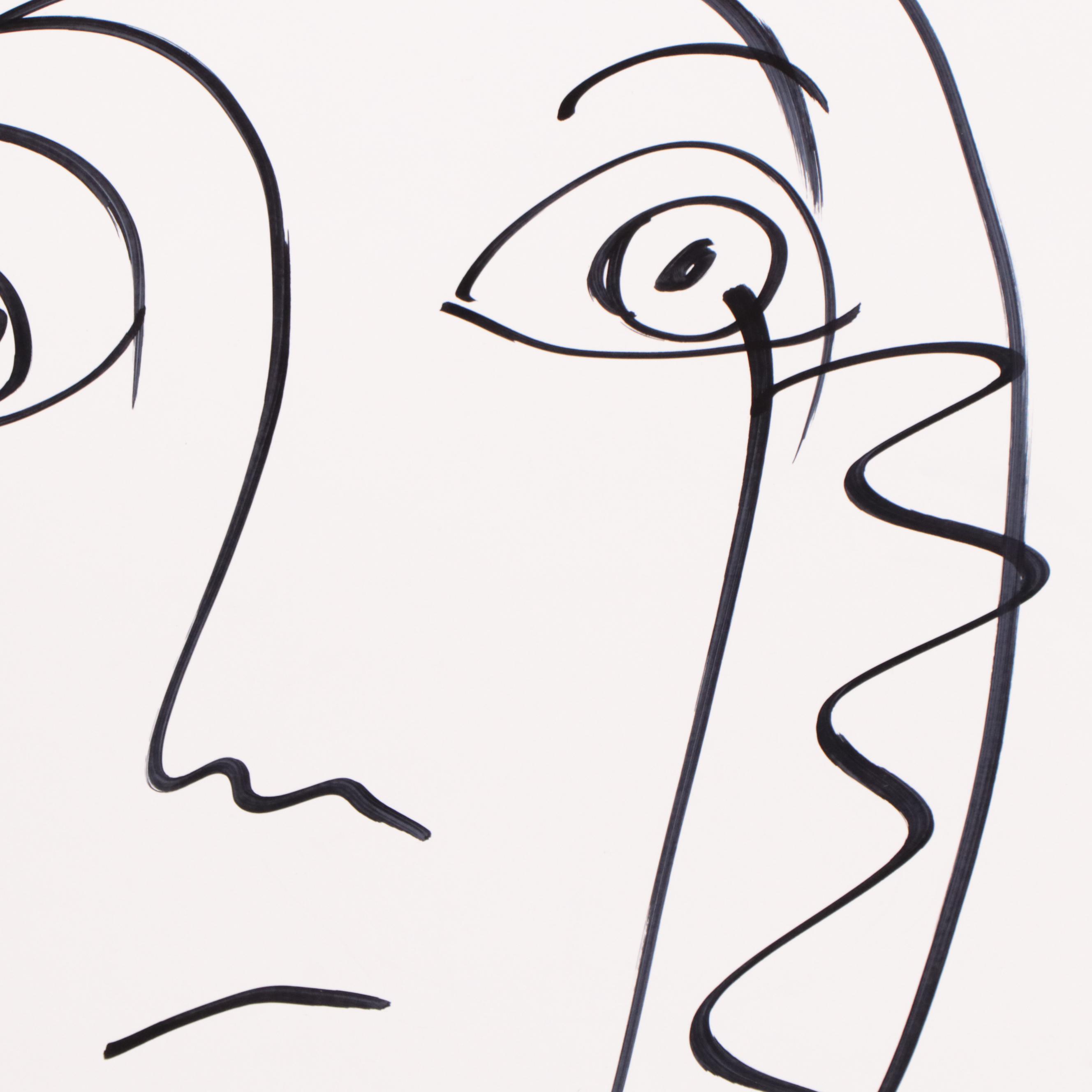 Peter Keil Ink Portrait