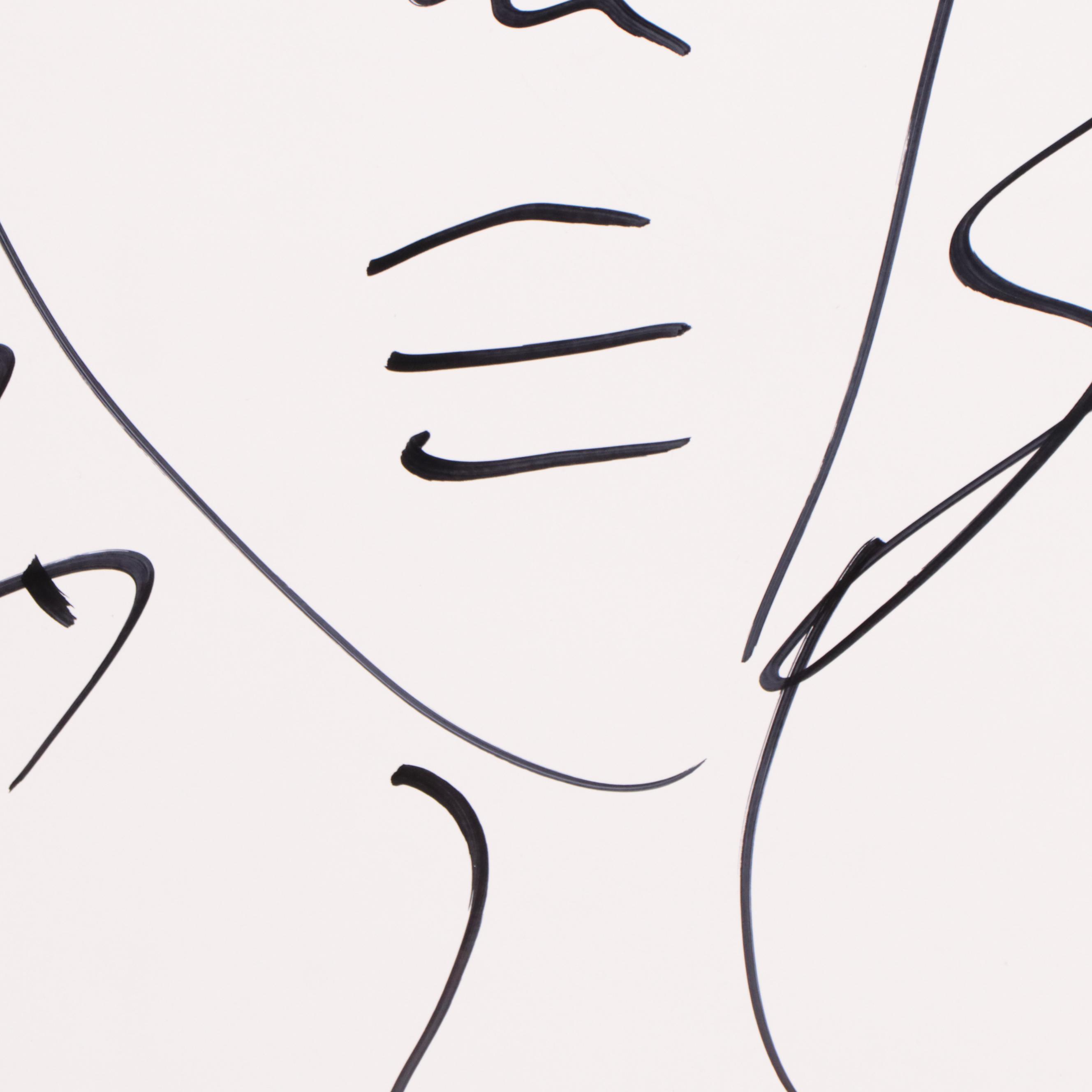 Peter Keil Ink Portrait