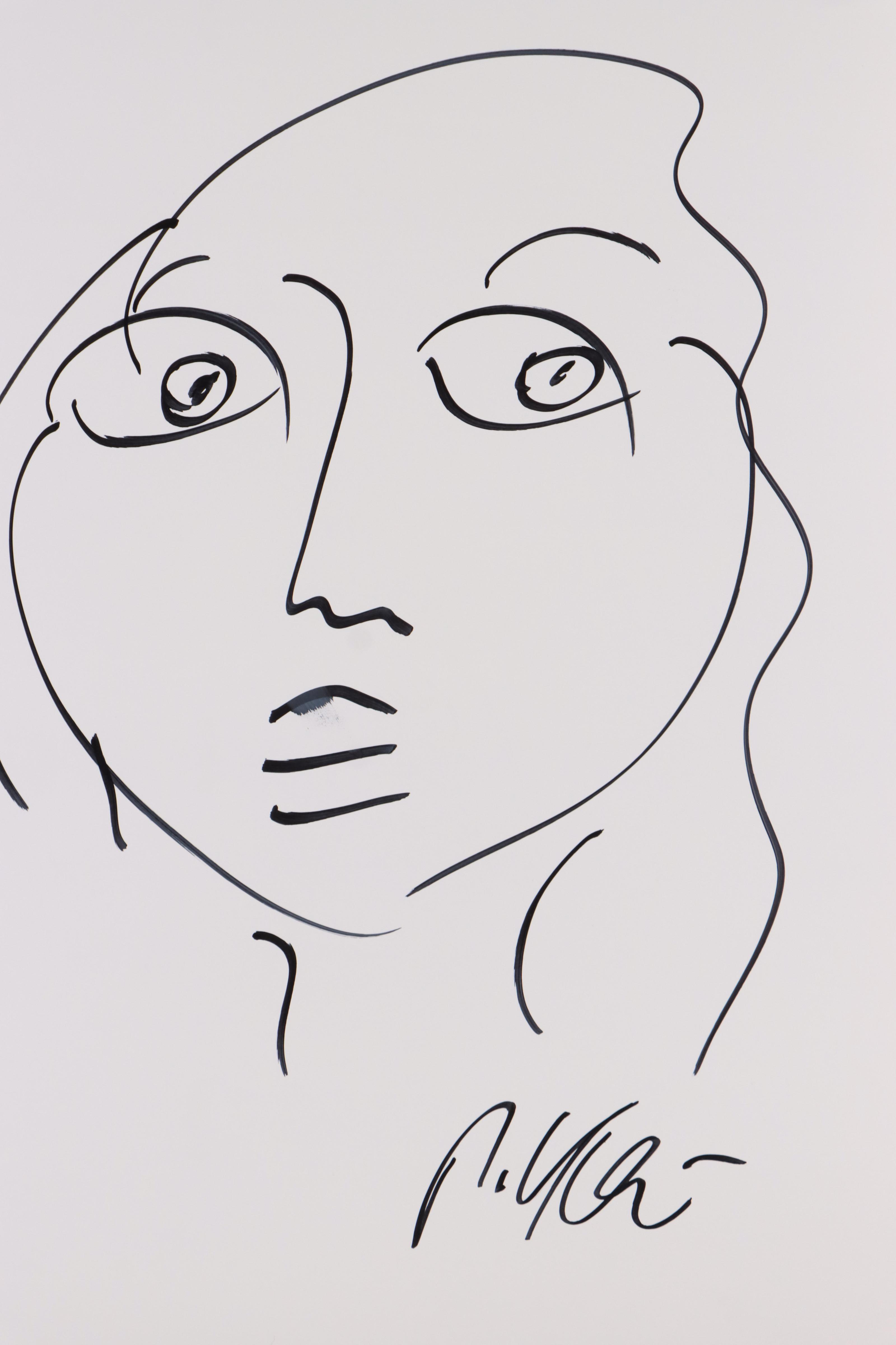 Peter Keil Ink Portrait