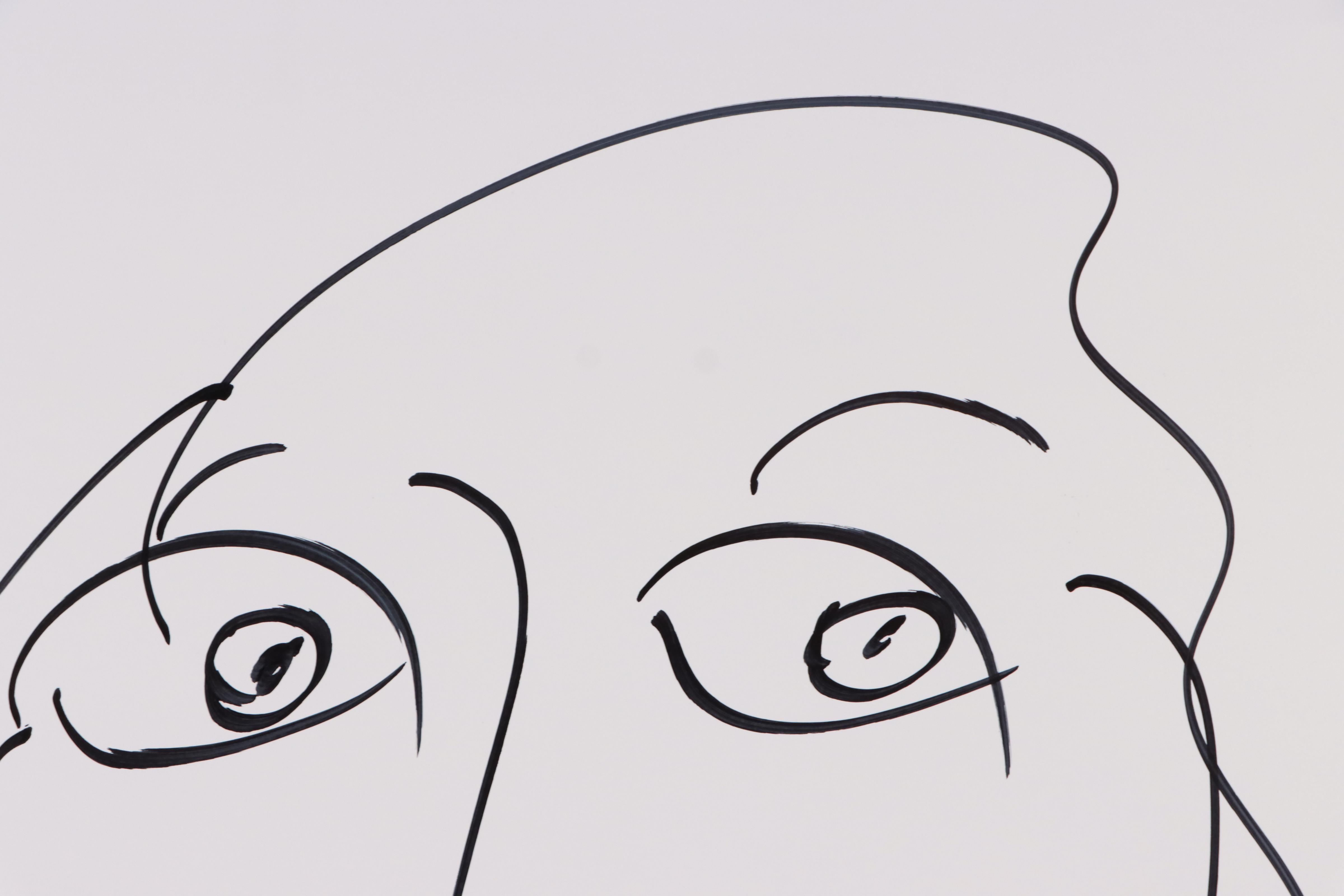 Peter Keil Ink Portrait