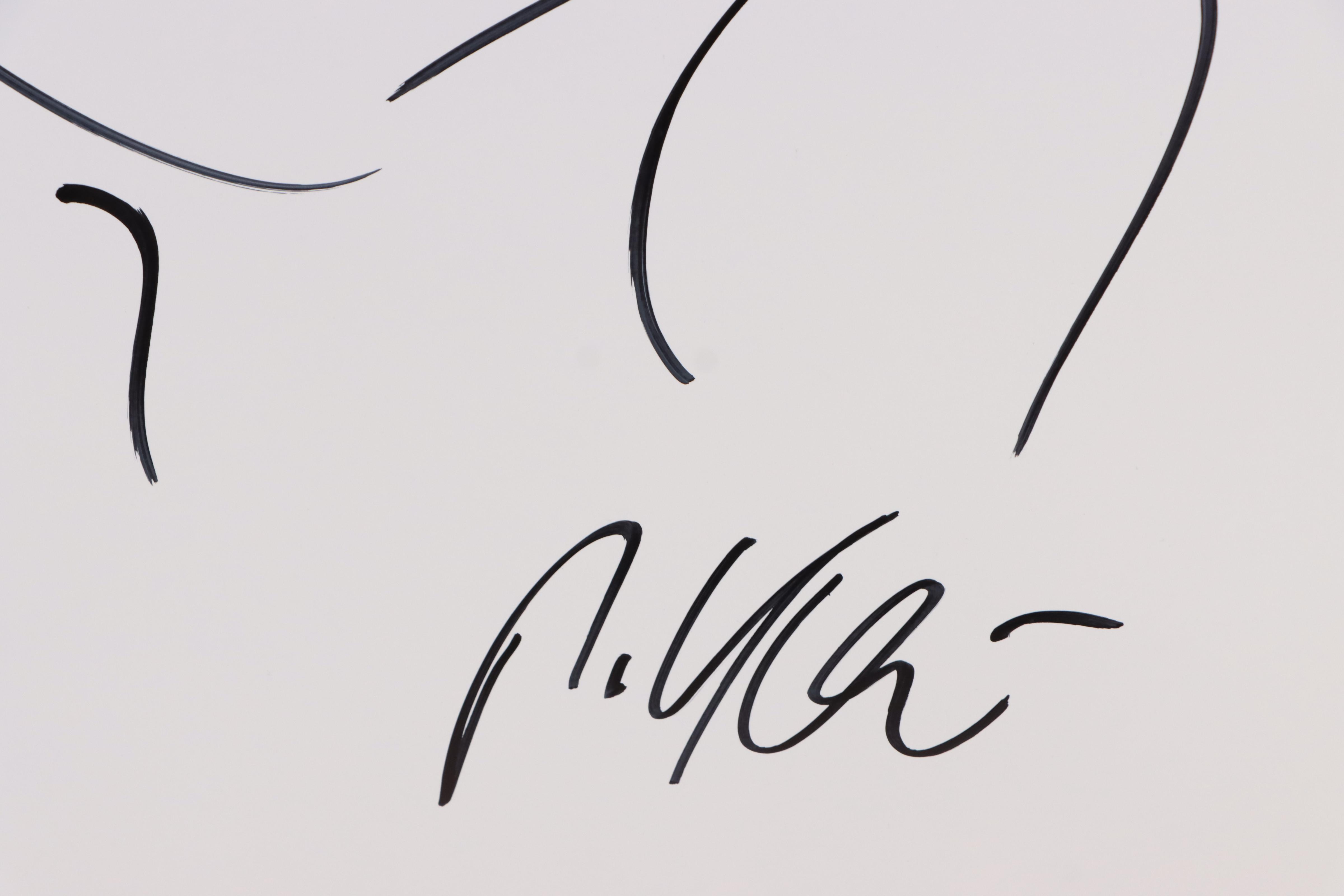 Peter Keil Ink Portrait