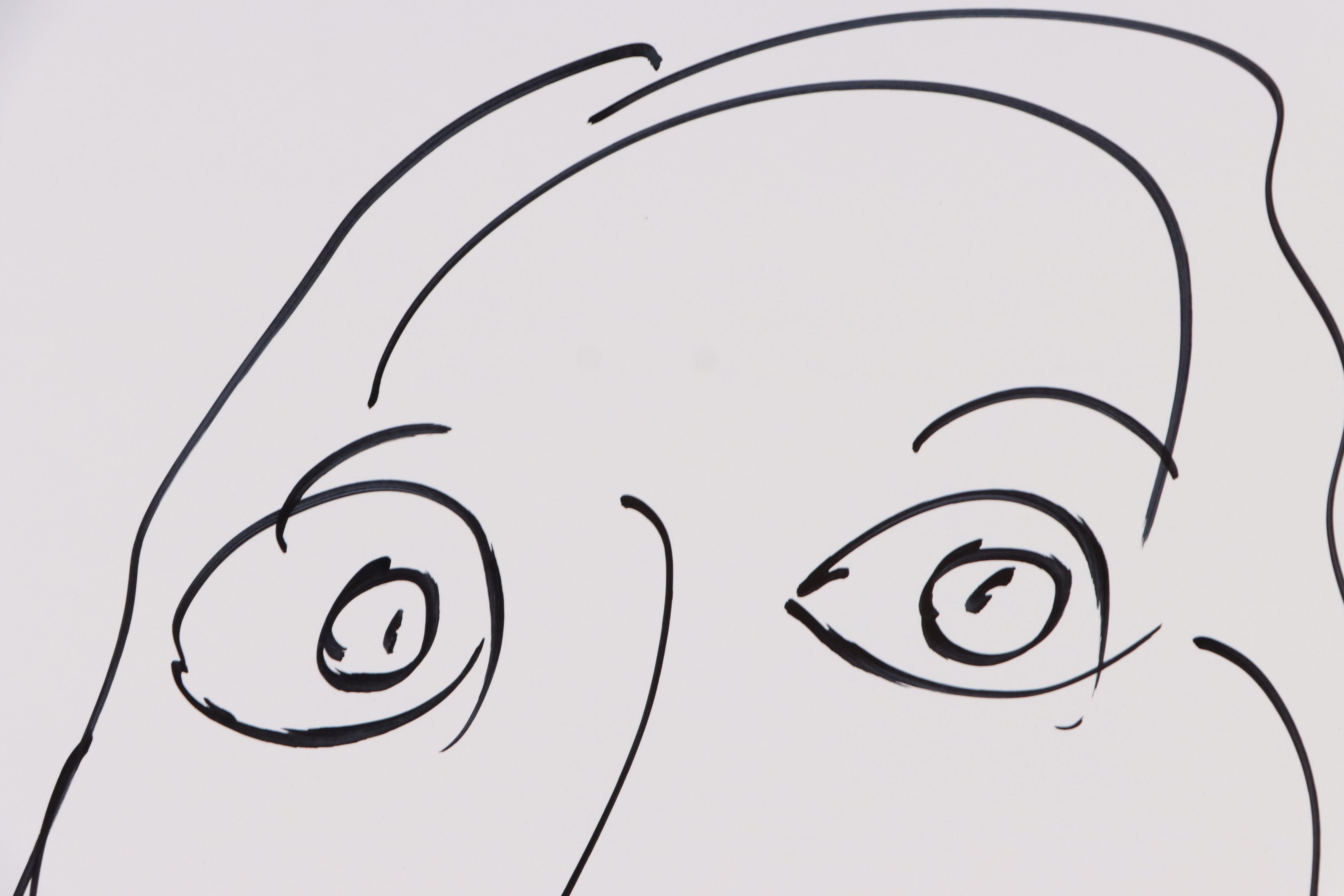 Peter Keil Ink Portrait