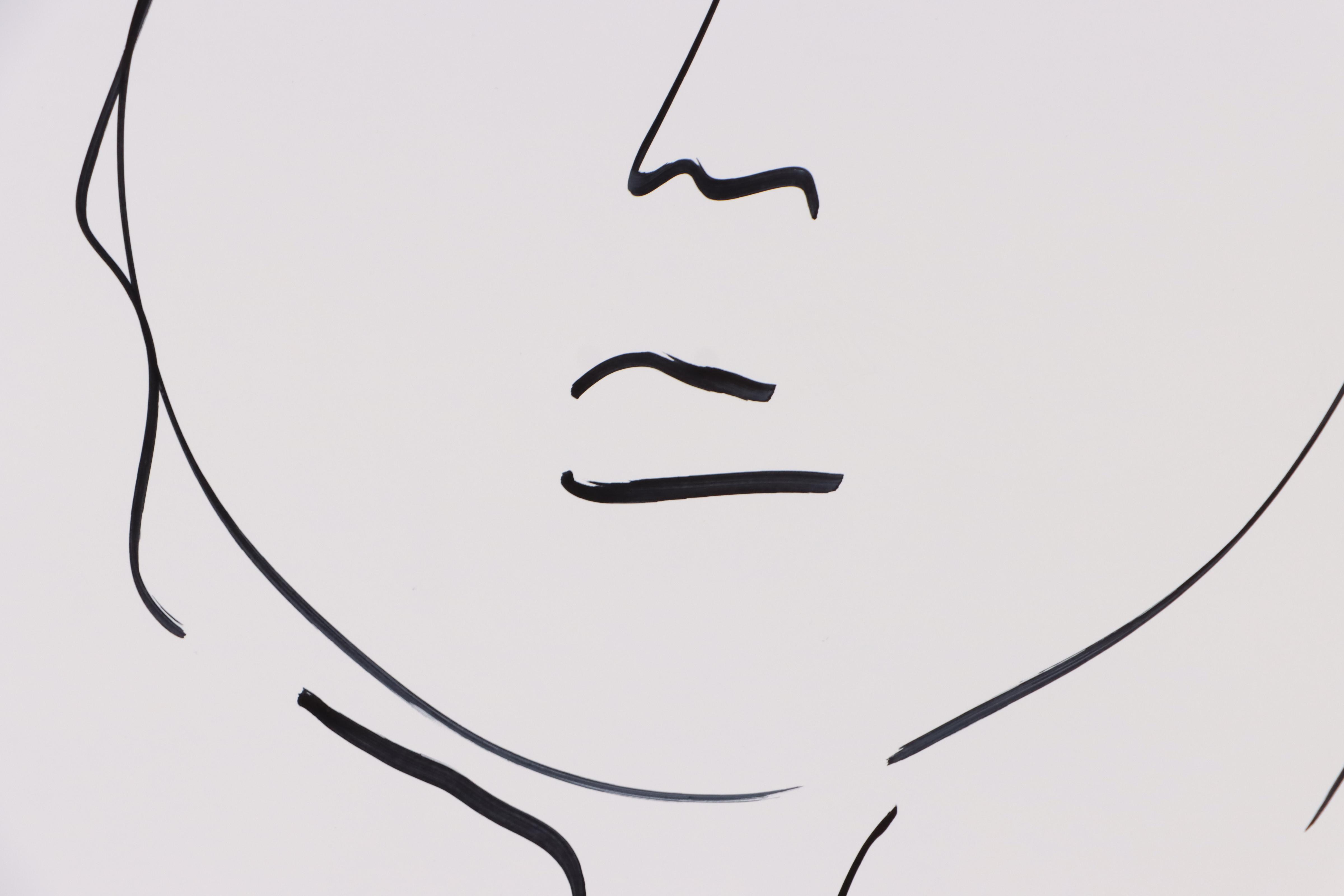 Peter Keil Ink Portrait