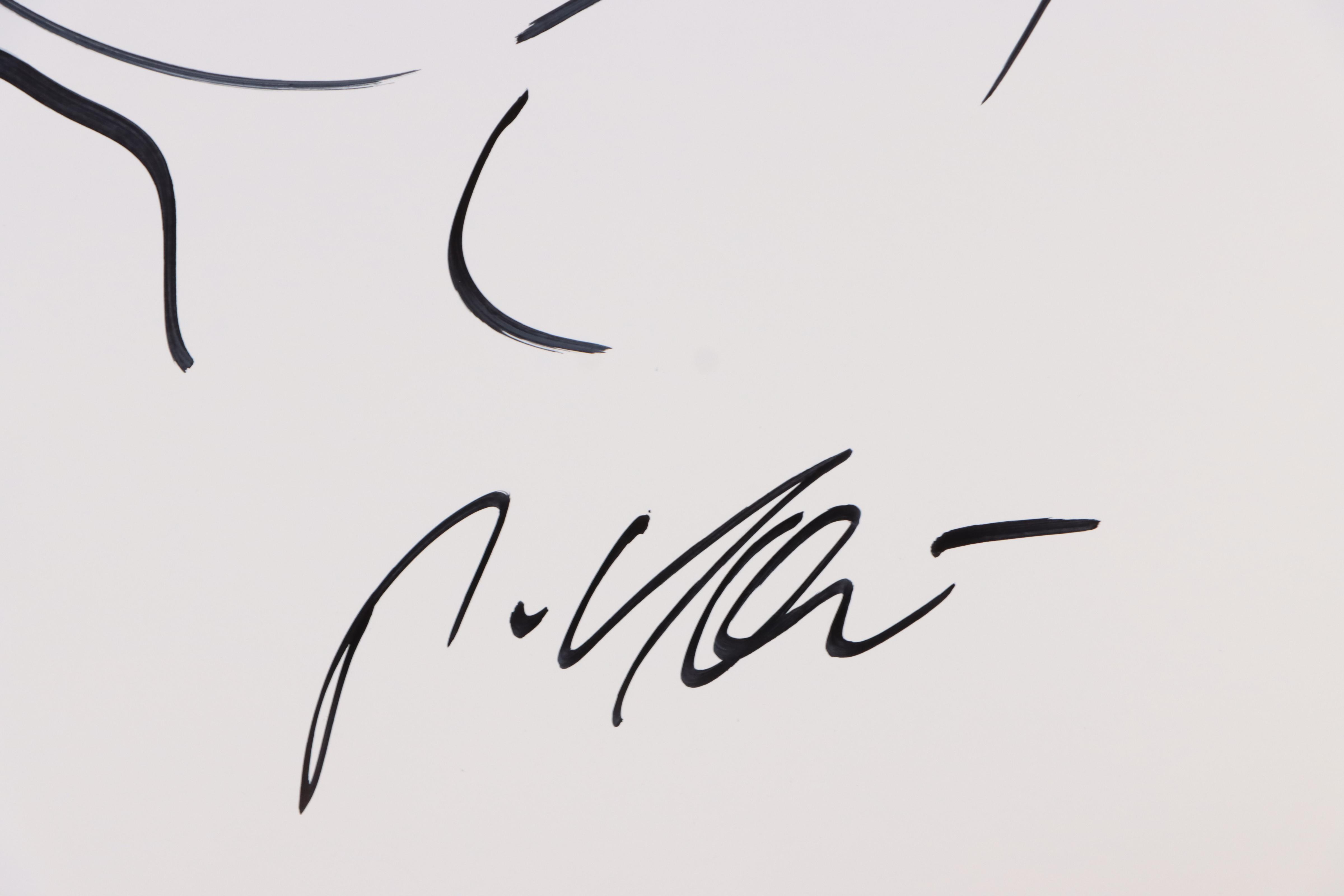 Peter Keil Ink Portrait